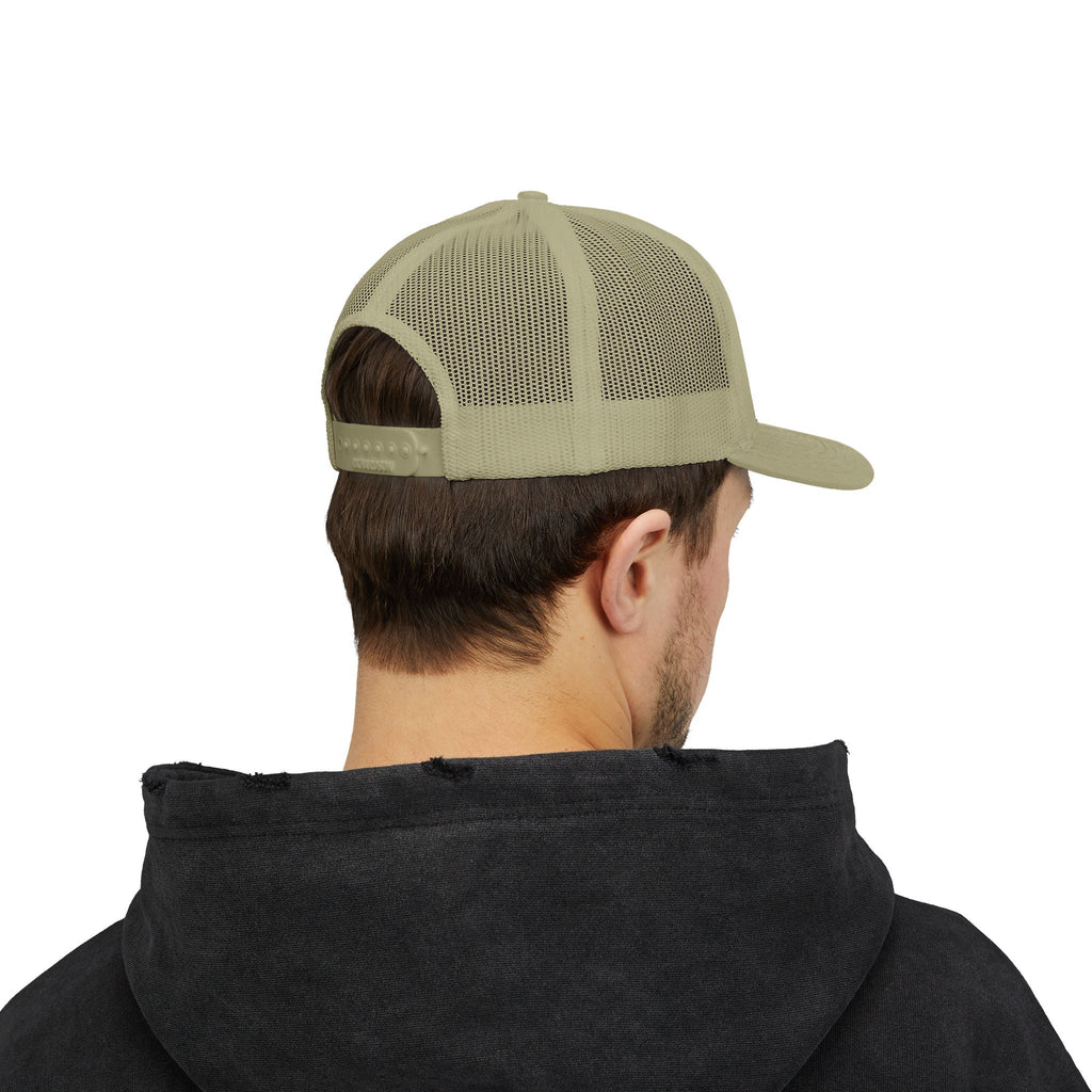 Embroidered Snapback Trucker Cap — Custom Logo Hat by PopCultureByDesign36