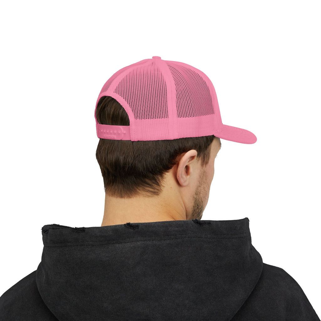 Embroidered Snapback Trucker Cap — Custom Logo Hat by PopCultureByDesign36