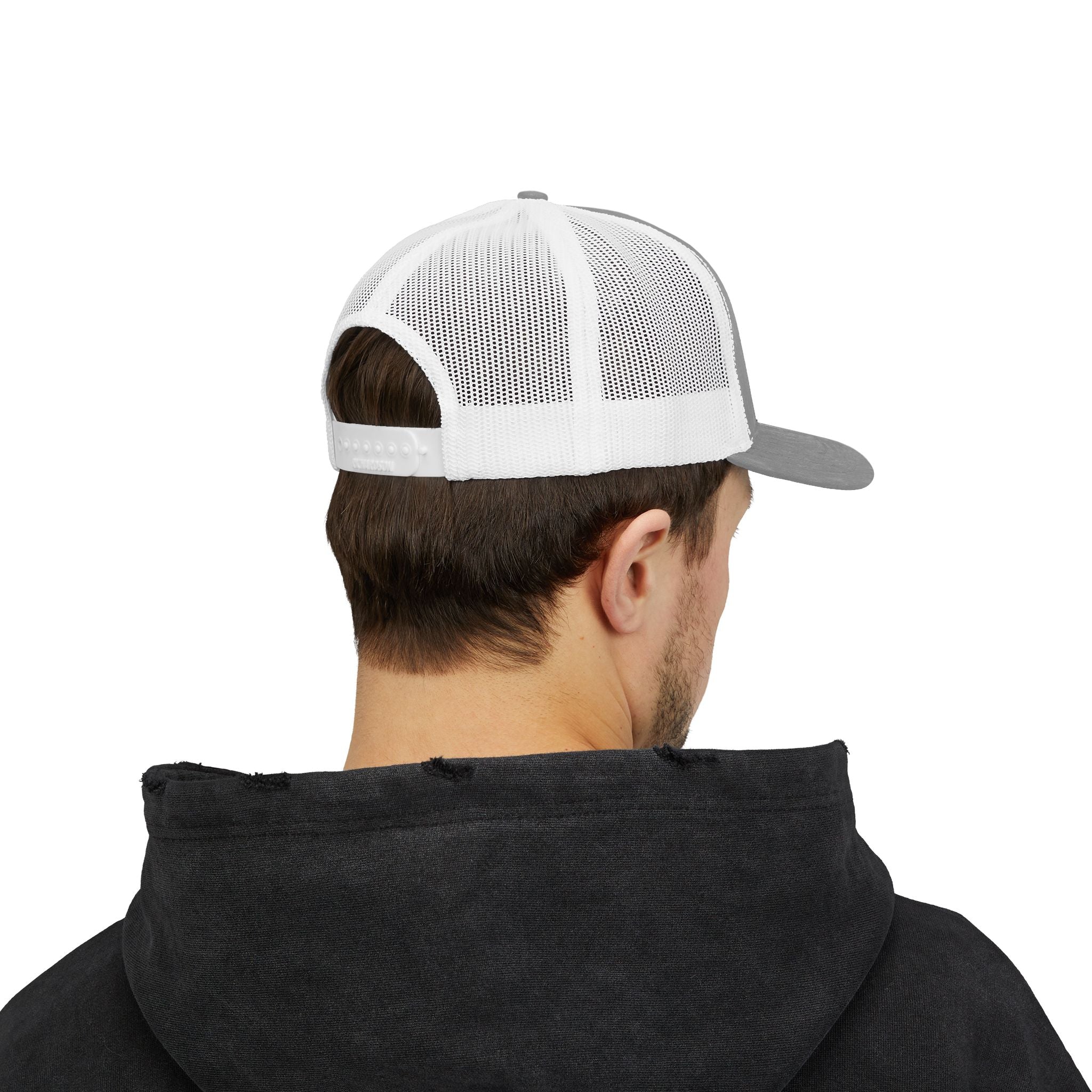 Embroidered Snapback Trucker Cap — Custom Logo Hat by PopCultureByDesign36