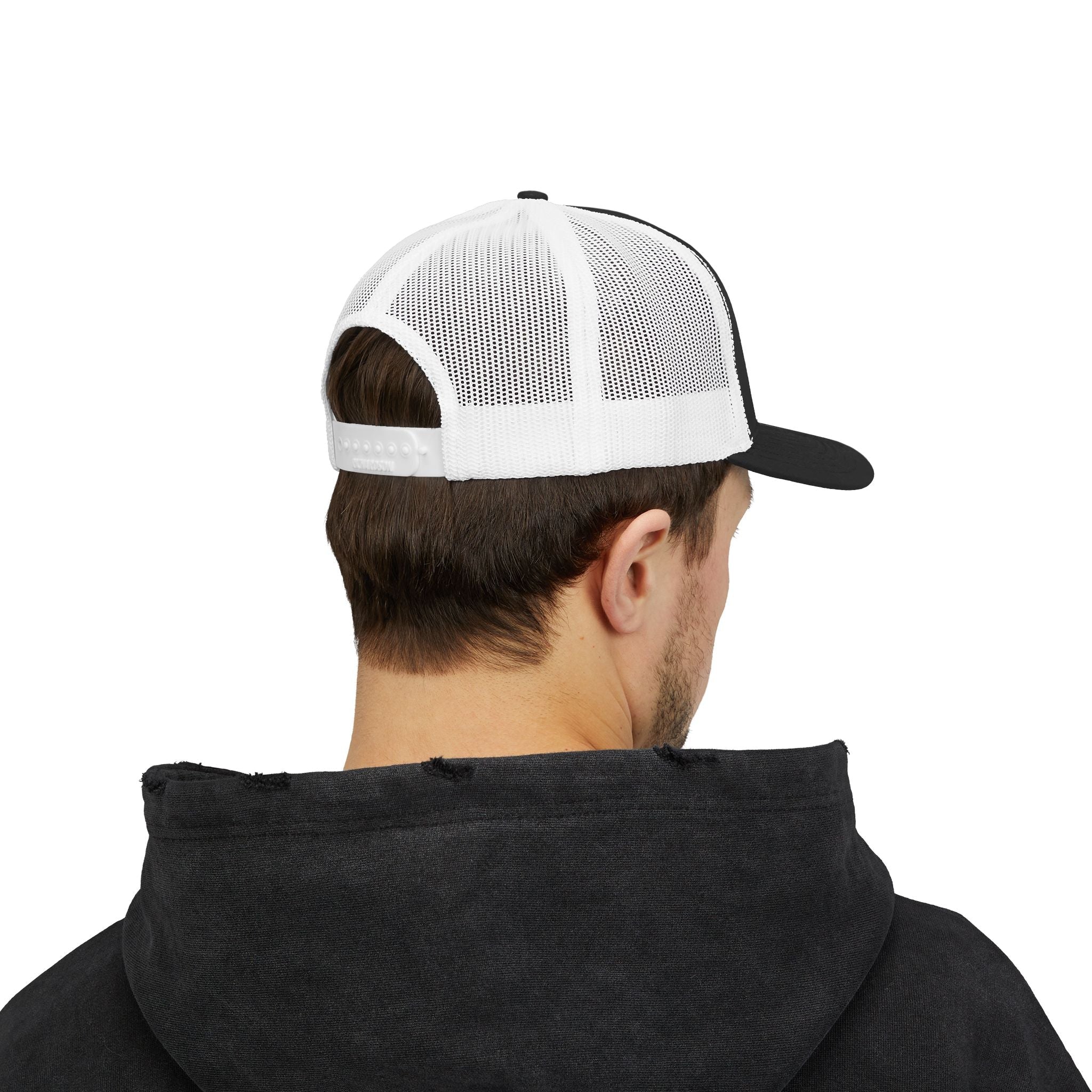 Embroidered Snapback Trucker Cap — Custom Logo Hat by PopCultureByDesign36