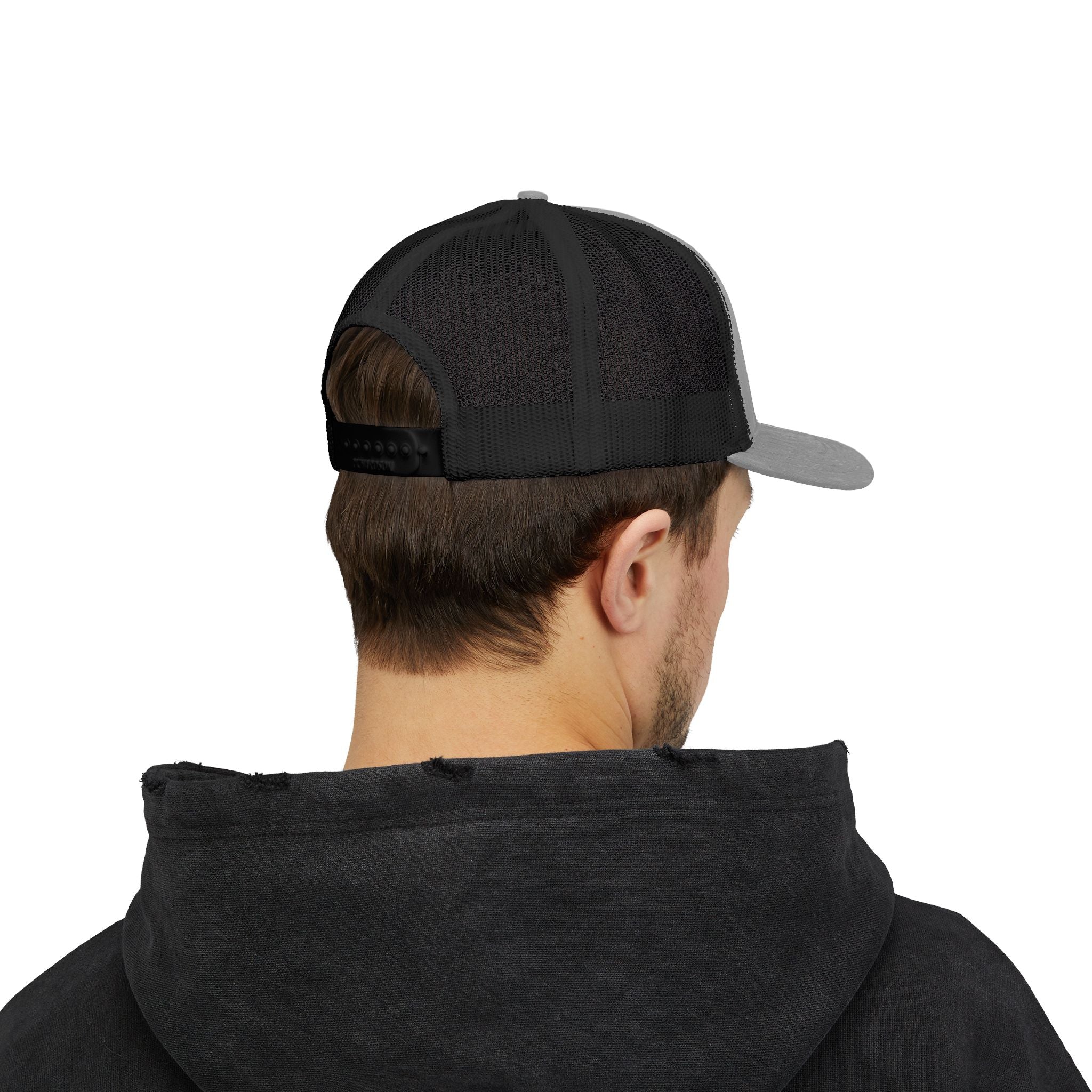 Embroidered Snapback Trucker Cap — Custom Logo Hat by PopCultureByDesign36