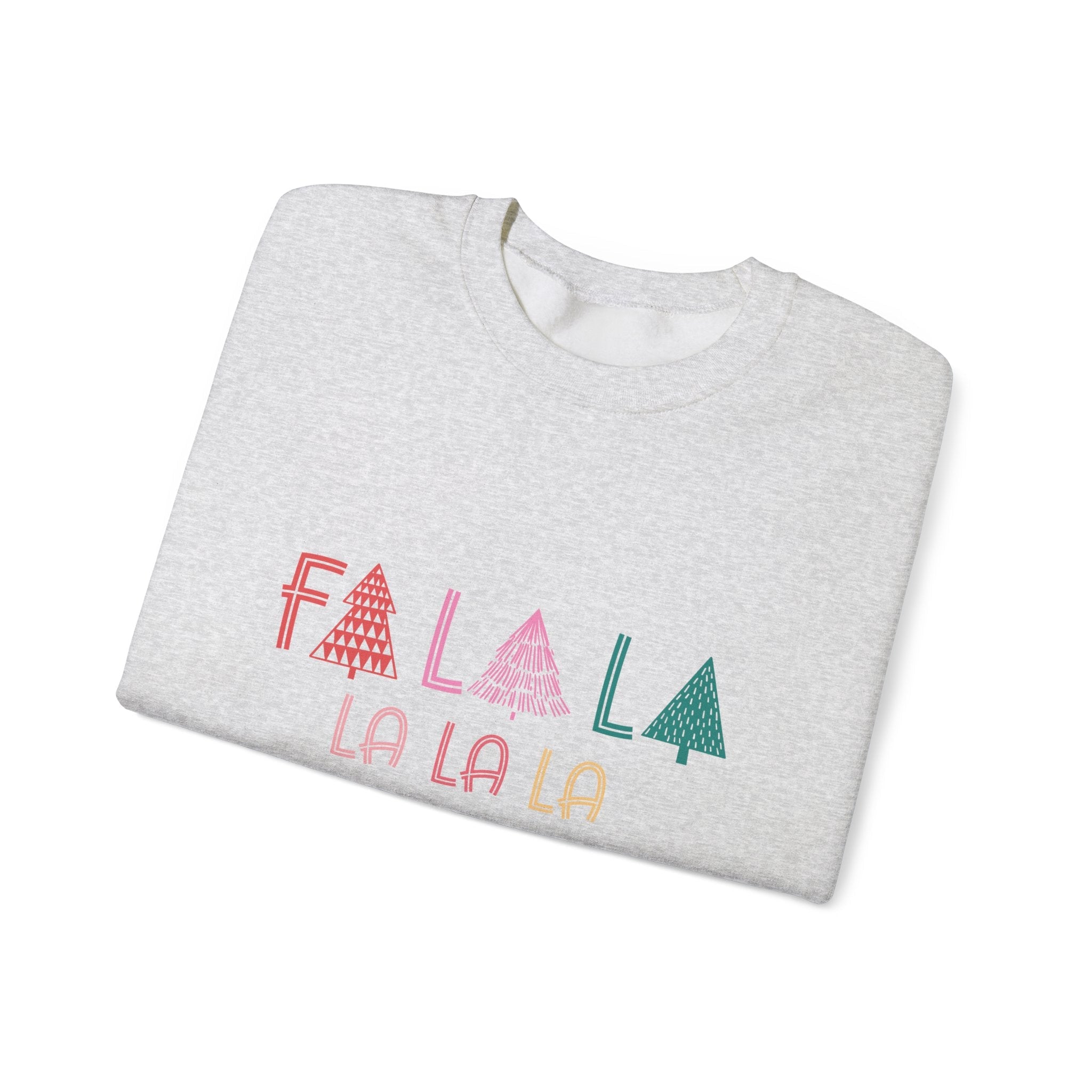 Fa La La Sweatshirt, Christmas Holiday Sweatshirt by PopCultureByDesign36