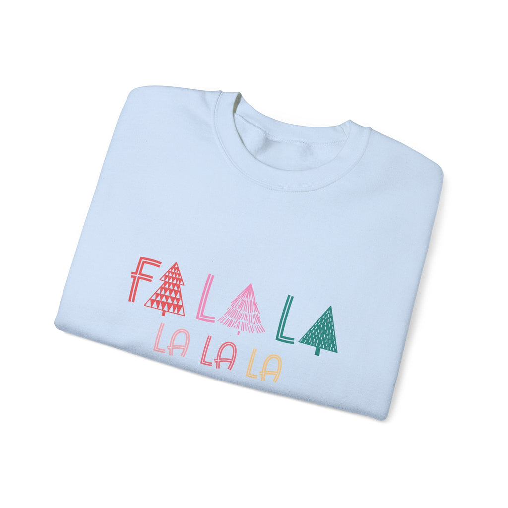 Fa La La Sweatshirt, Christmas Holiday Sweatshirt by PopCultureByDesign36