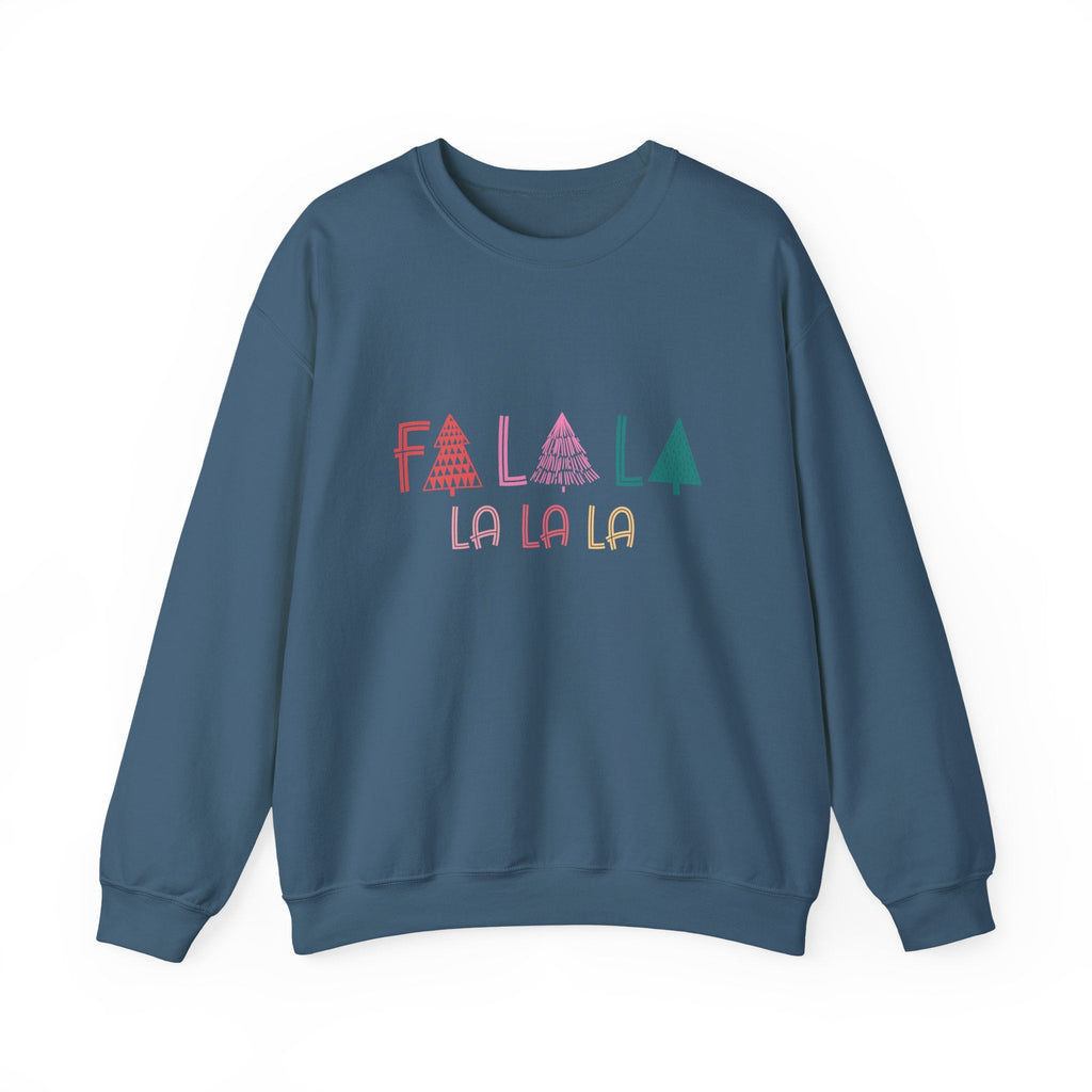 Fa La La Sweatshirt, Christmas Holiday Sweatshirt by PopCultureByDesign36