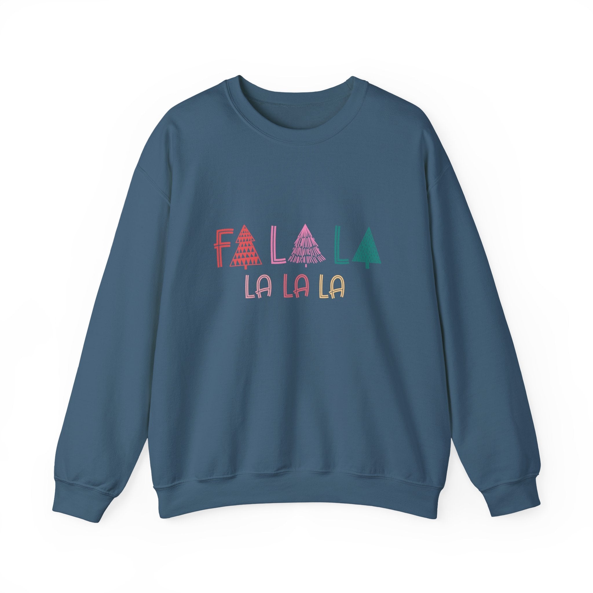 Fa La La Sweatshirt, Christmas Holiday Sweatshirt by PopCultureByDesign36