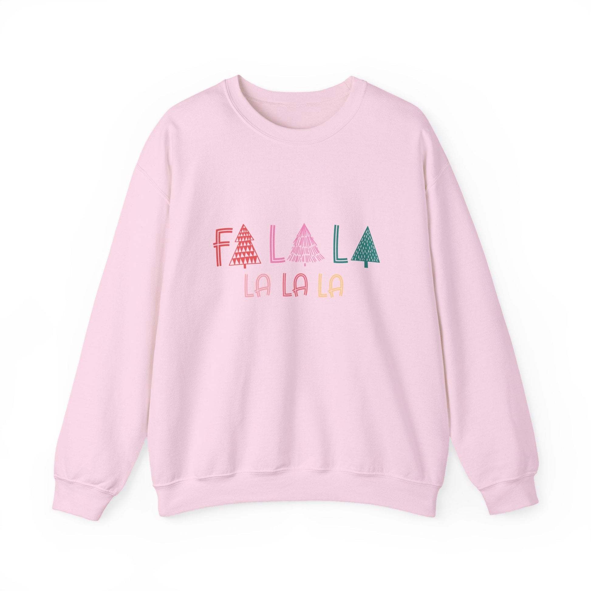 Fa La La Sweatshirt, Christmas Holiday Sweatshirt - Popbydesign