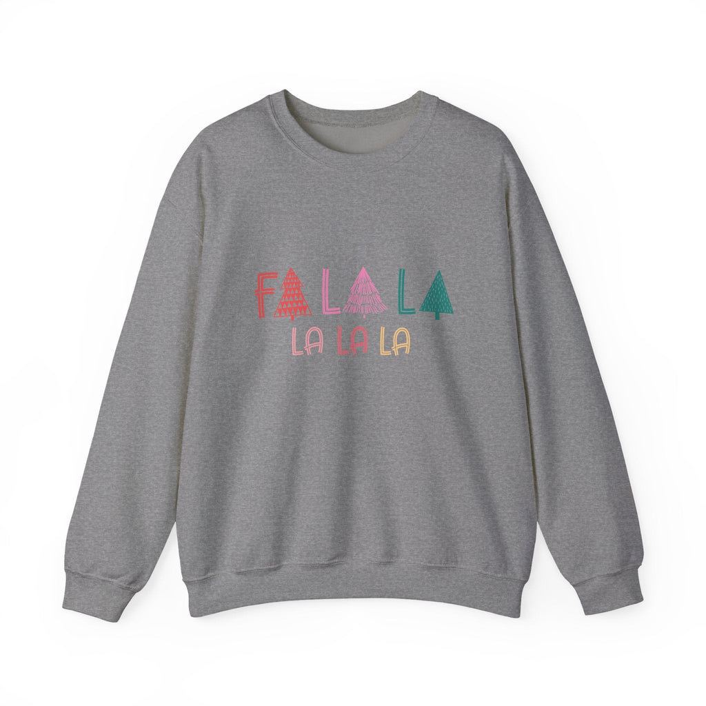 Fa La La Sweatshirt, Christmas Holiday Sweatshirt by PopCultureByDesign36