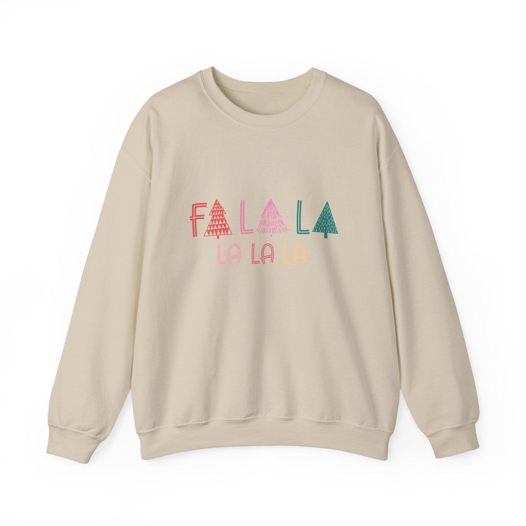 Fa La La Sweatshirt, Christmas Holiday Sweatshirt by PopCultureByDesign36