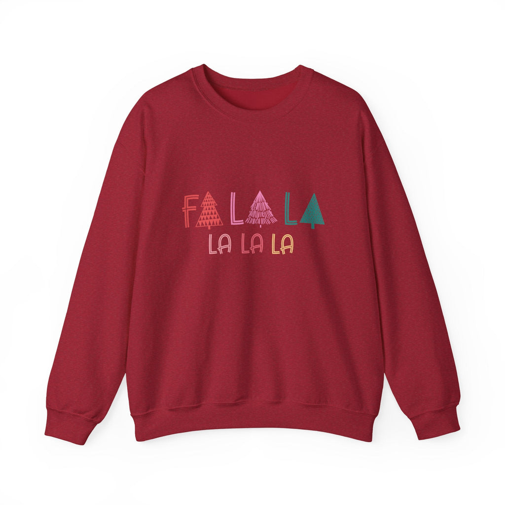Fa La La Sweatshirt, Christmas Holiday Sweatshirt by PopCultureByDesign36