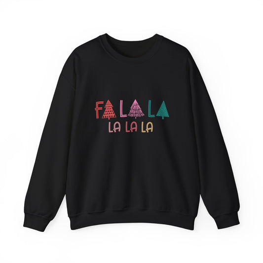 Fa La La Sweatshirt, Christmas Holiday Sweatshirt - Popbydesign