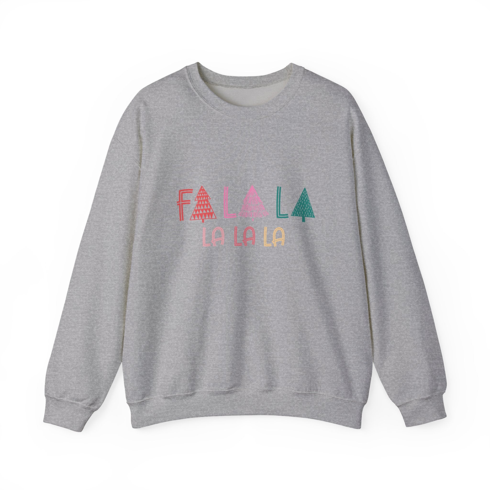Fa La La Sweatshirt, Christmas Holiday Sweatshirt by PopCultureByDesign36