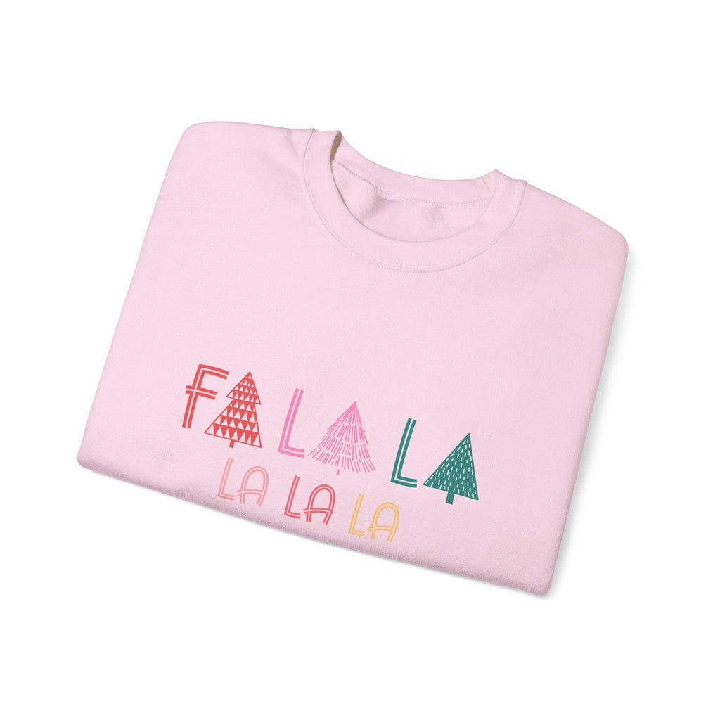 Fa La La Sweatshirt, Christmas Holiday Sweatshirt by PopCultureByDesign36