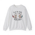 Family Christmas Sweatshirt, Deck The Halls Not Your Family by PopCultureByDesign36