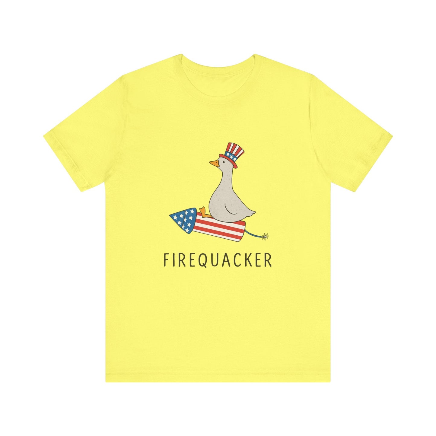 Firequacker Shirt, Funny Fourth Of July Shirt, Funny Goose Shirt - Popbydesign