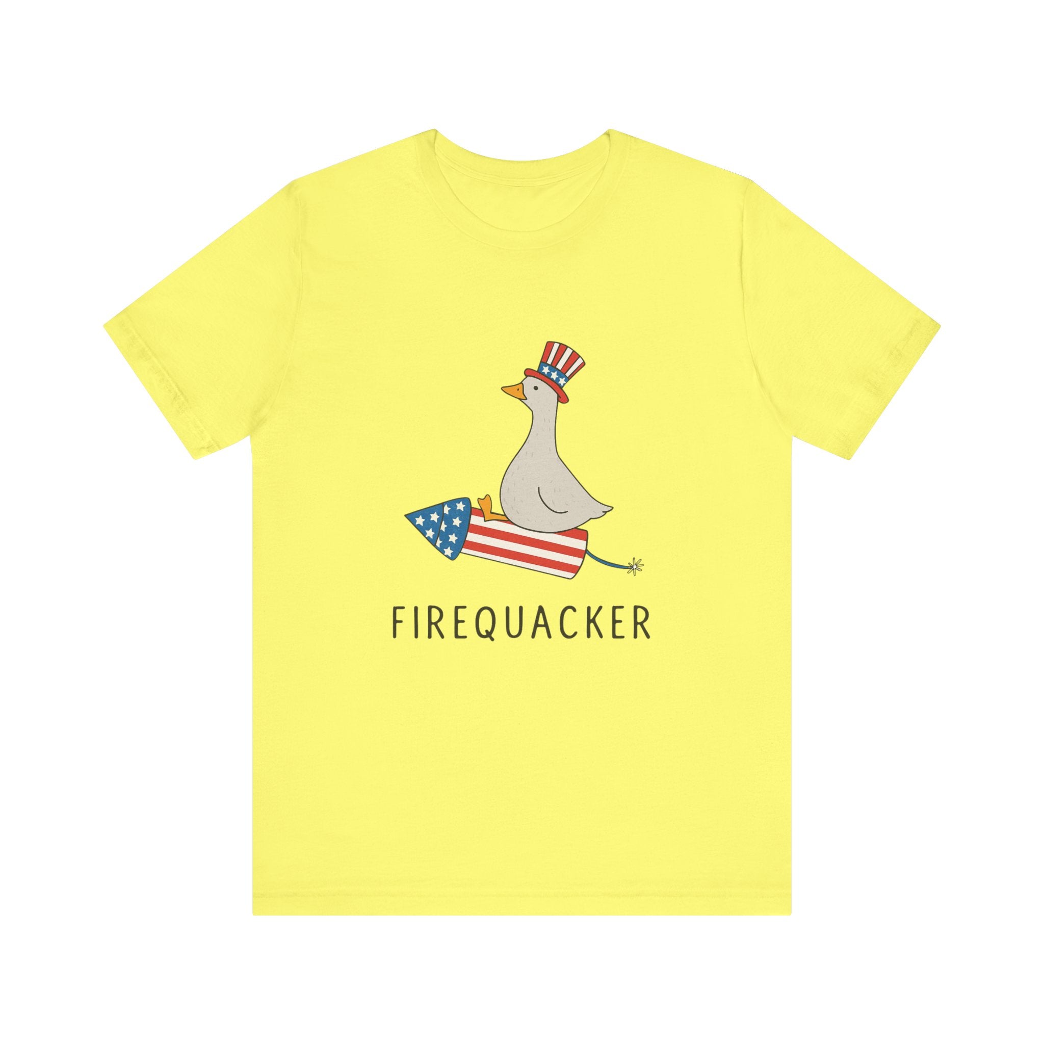 Firequacker Shirt, Funny Fourth Of July Shirt, Funny Goose Shirt by PopCultureByDesign36