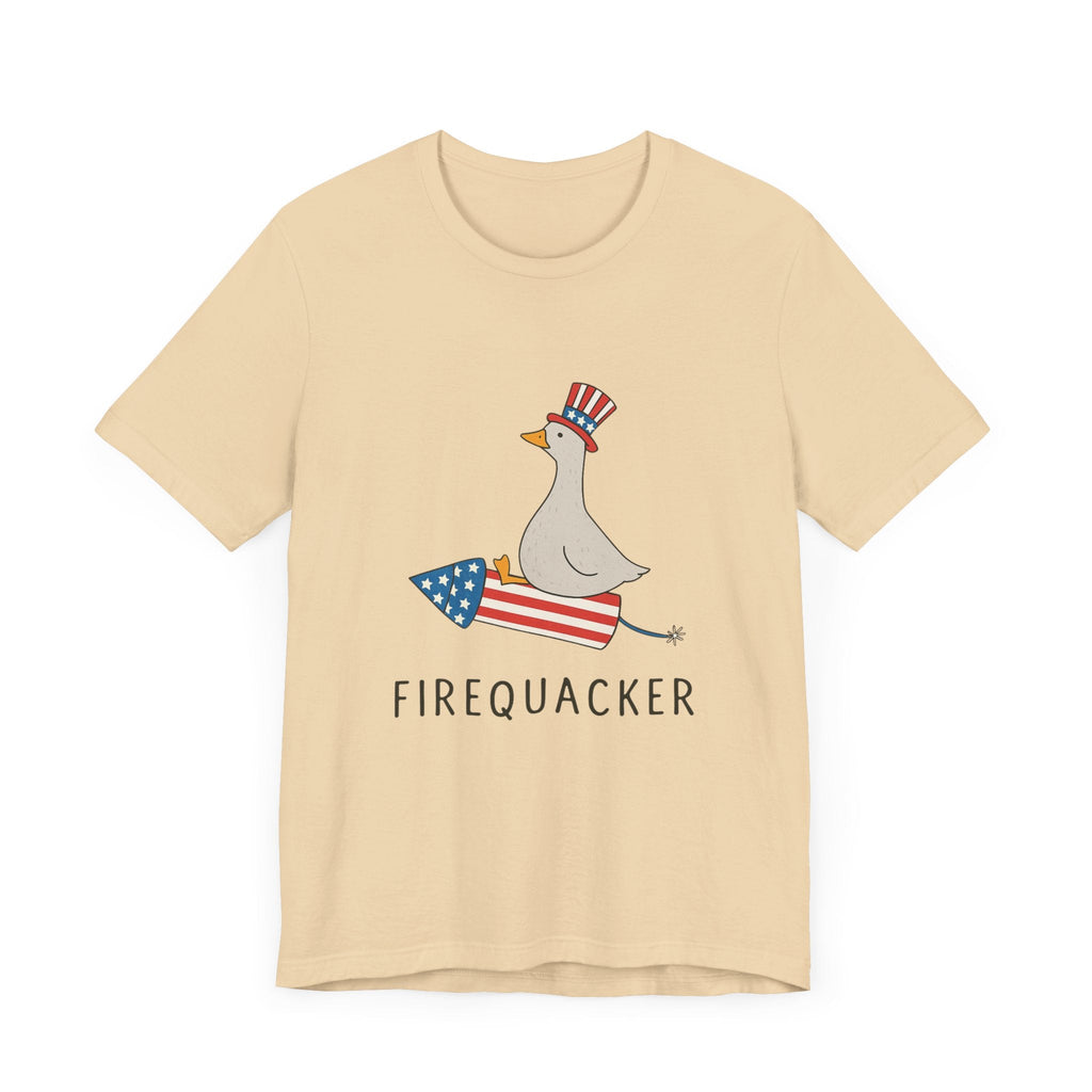 Firequacker Shirt, Funny Fourth Of July Shirt, Funny Goose Shirt by PopCultureByDesign36