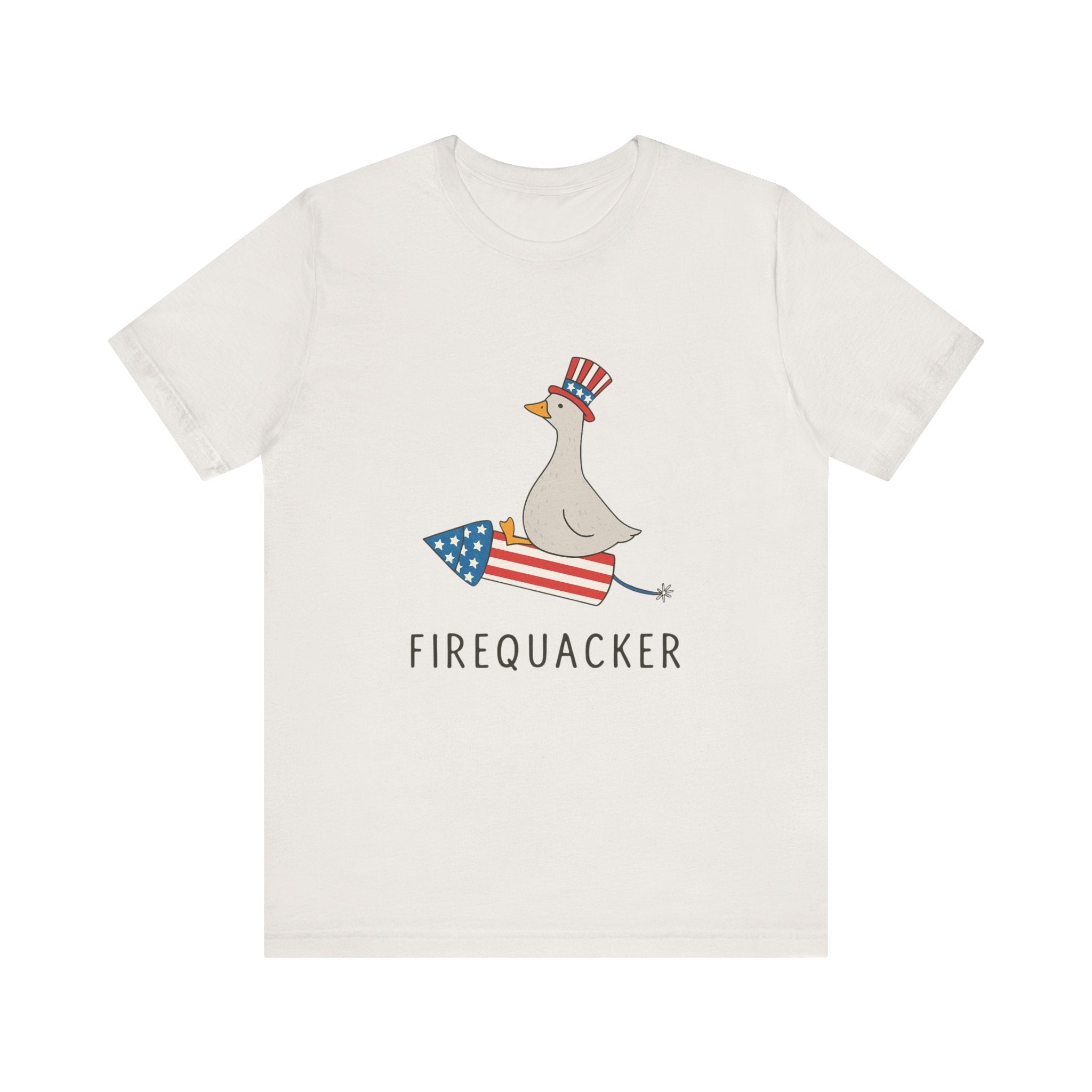 Firequacker Shirt, Funny Fourth Of July Shirt, Funny Goose Shirt by PopCultureByDesign36