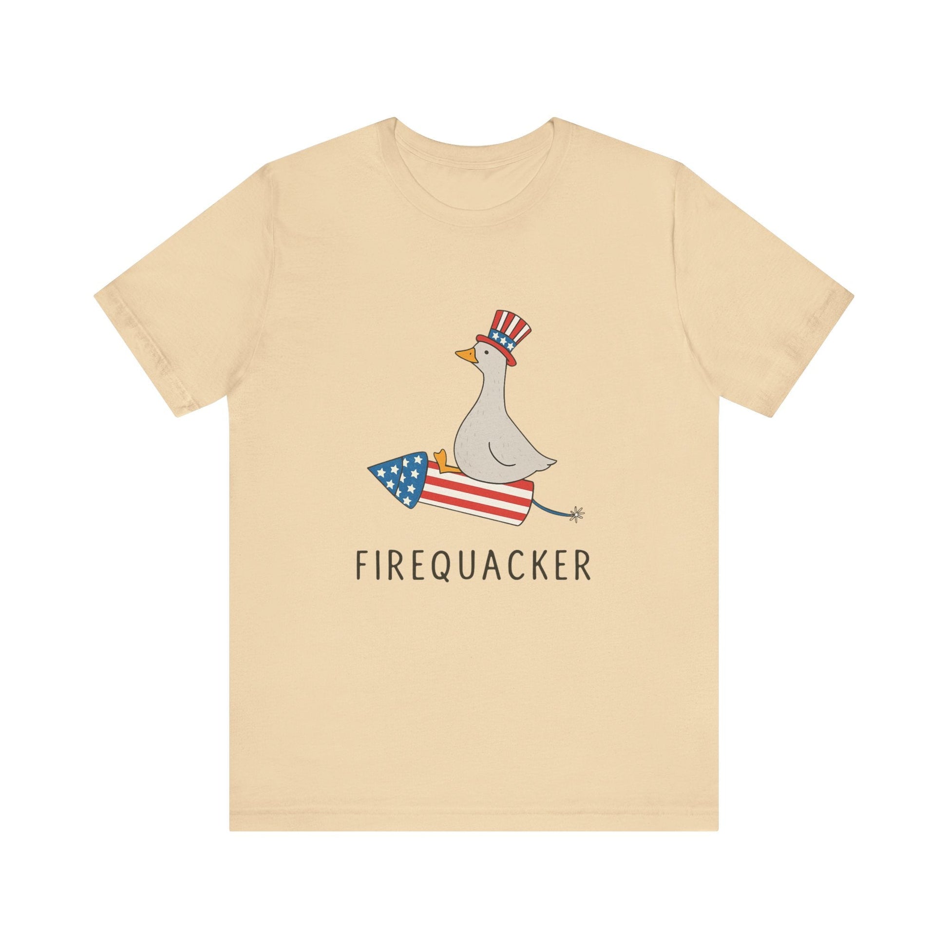 Firequacker Shirt, Funny Fourth Of July Shirt, Funny Goose Shirt - Popbydesign