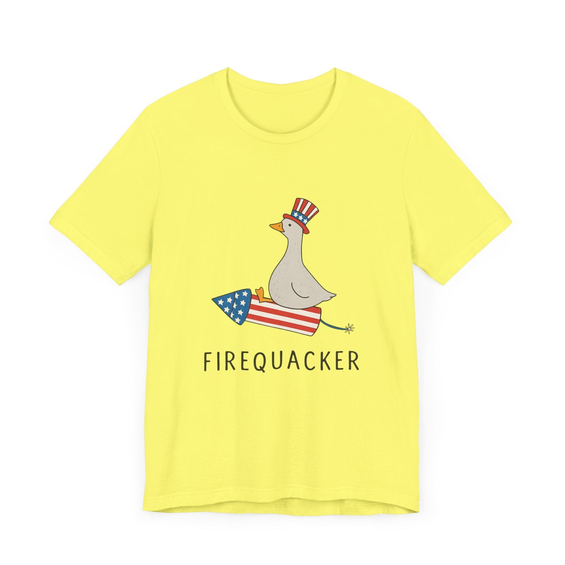 Firequacker Shirt, Funny Fourth Of July Shirt, Funny Goose Shirt - Popbydesign