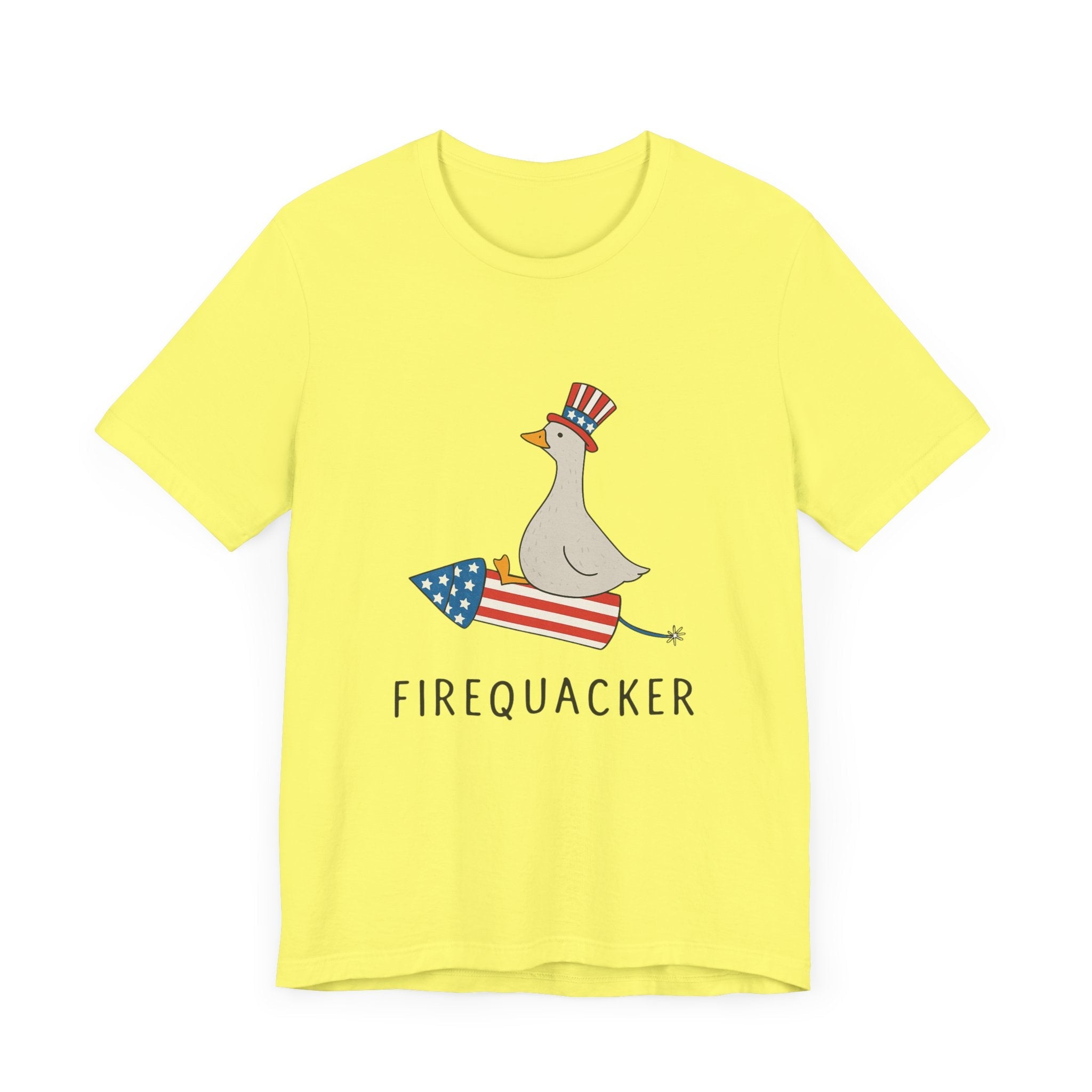 Firequacker Shirt, Funny Fourth Of July Shirt, Funny Goose Shirt by PopCultureByDesign36