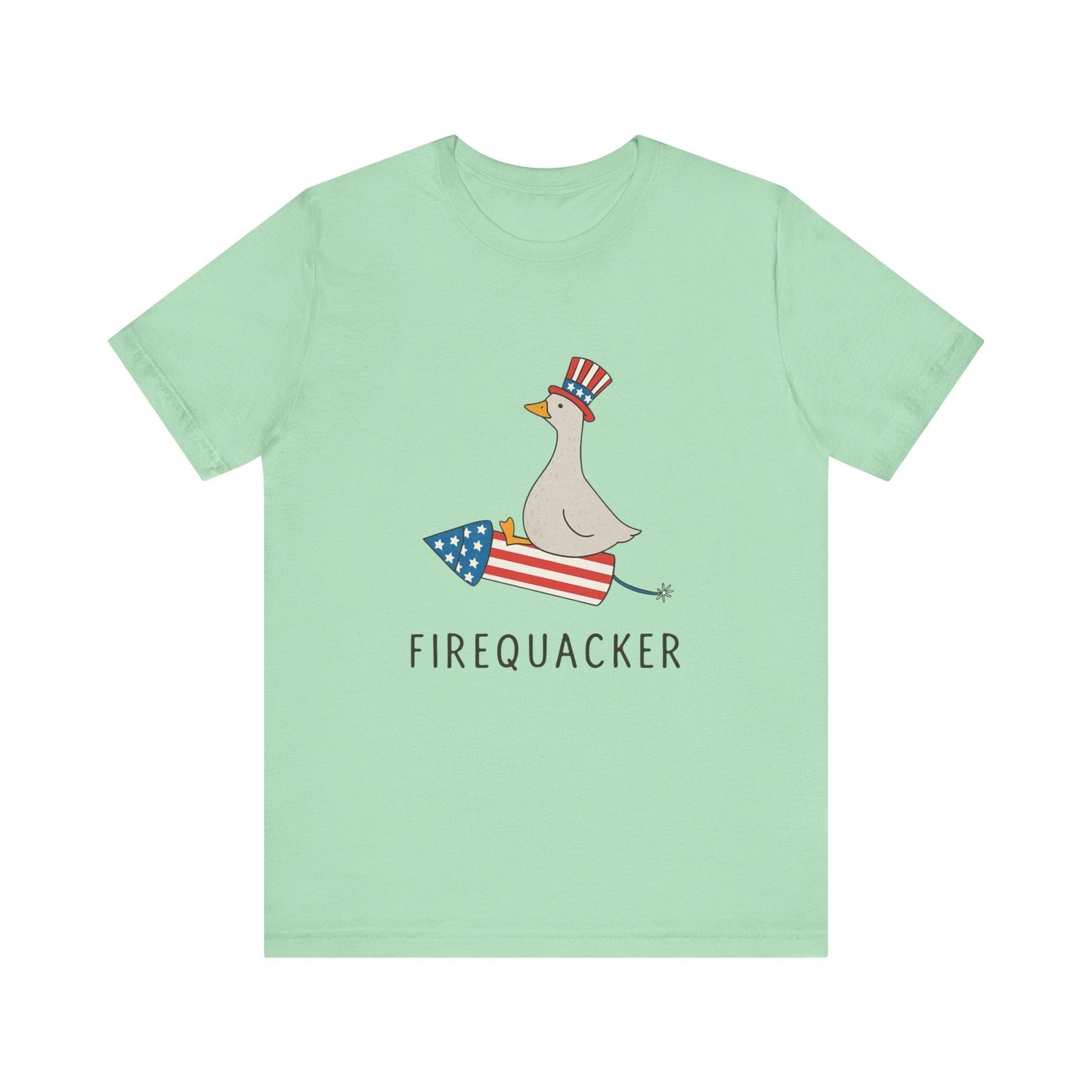 Firequacker Shirt, Funny Fourth Of July Shirt, Funny Goose Shirt - Popbydesign