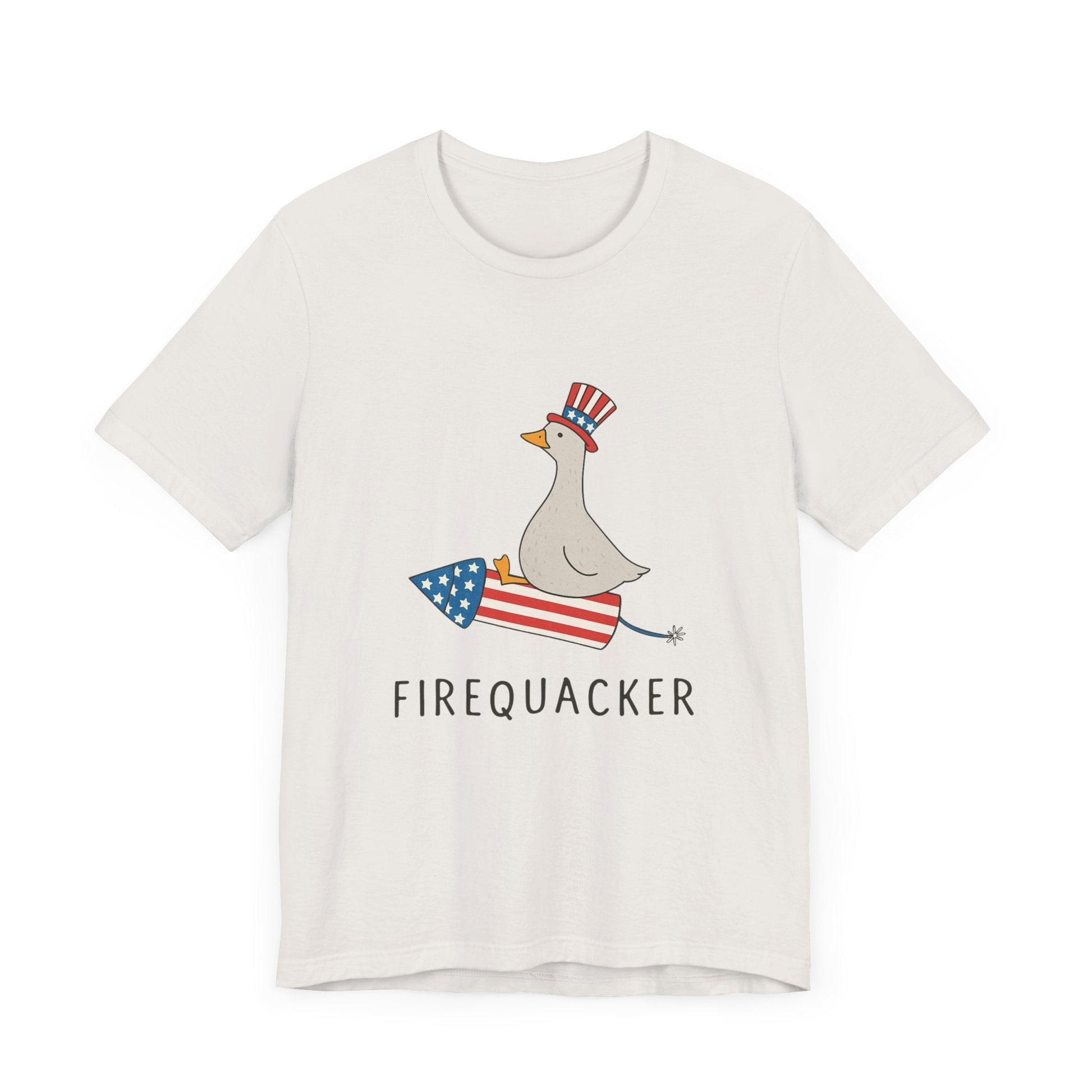 Firequacker Shirt, Funny Fourth Of July Shirt, Funny Goose Shirt - Popbydesign