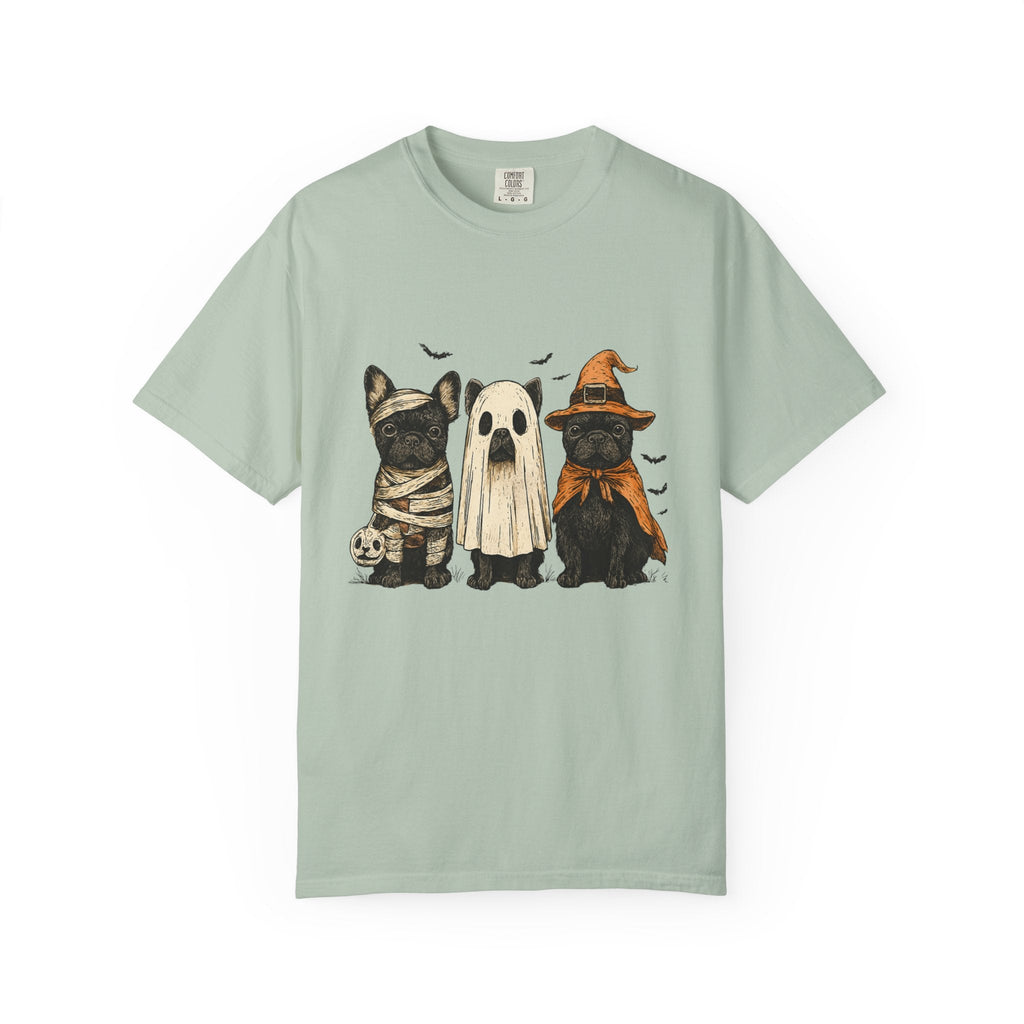 French Puppies Halloween T-shirt, Cute Frenchie Halloween by PopCultureByDesign36