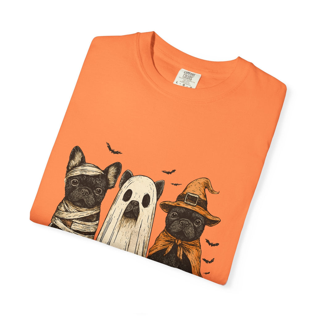 French Puppies Halloween T-shirt, Cute Frenchie Halloween by PopCultureByDesign36