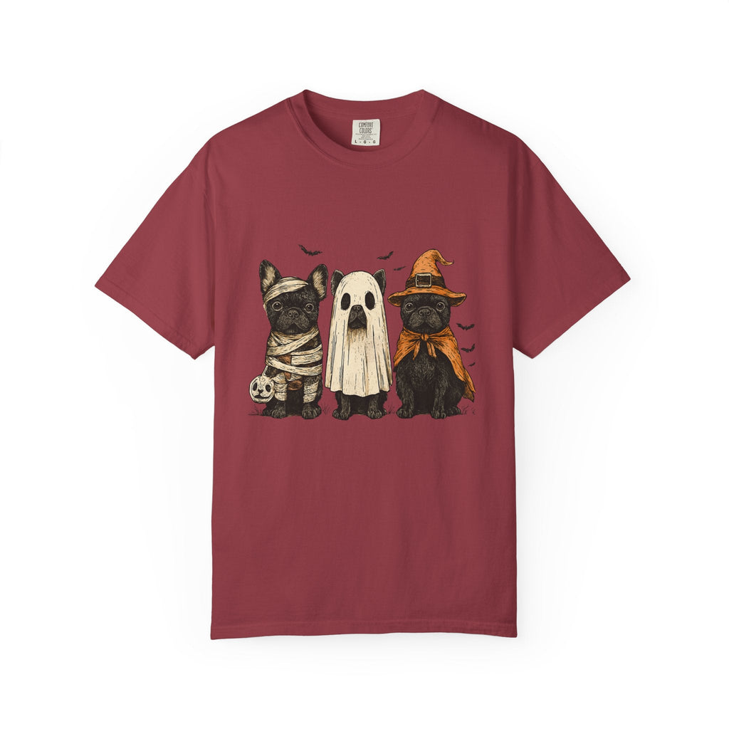 French Puppies Halloween T-shirt, Cute Frenchie Halloween by PopCultureByDesign36