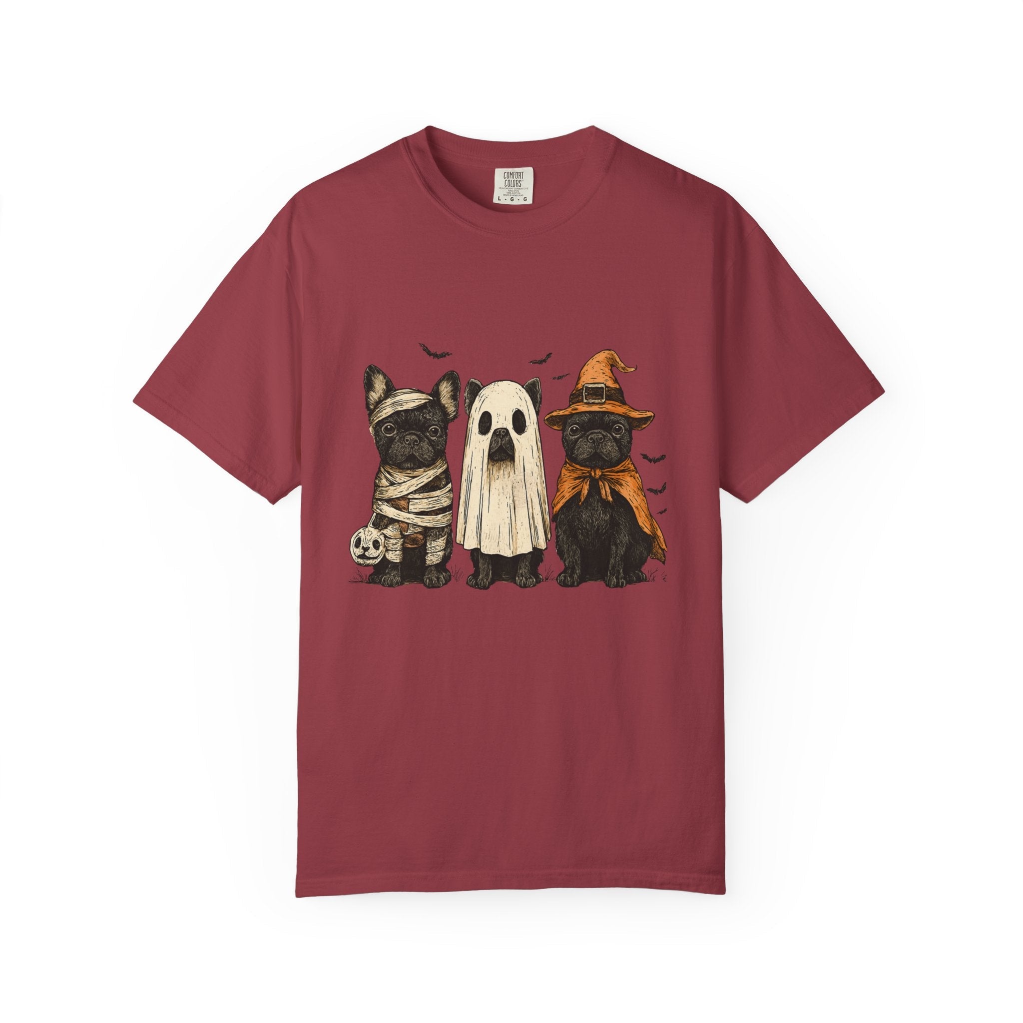 French Puppies Halloween T-shirt, Cute Frenchie Halloween by PopCultureByDesign36