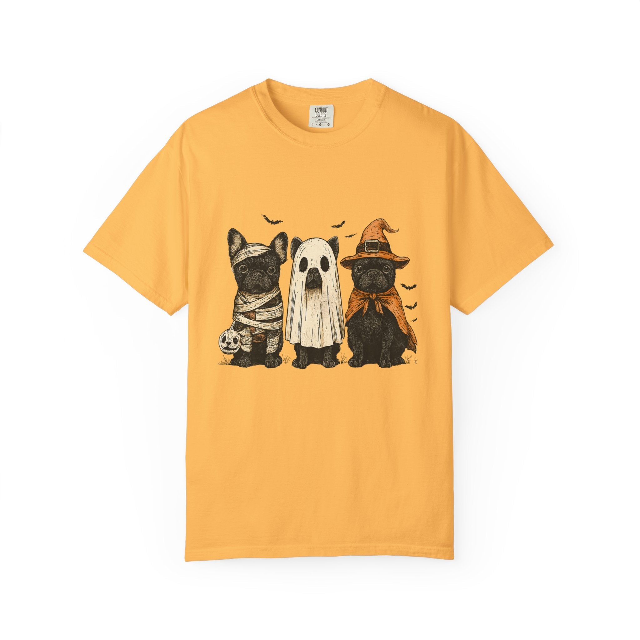 French Puppies Halloween T-shirt, Cute Frenchie Halloween by PopCultureByDesign36