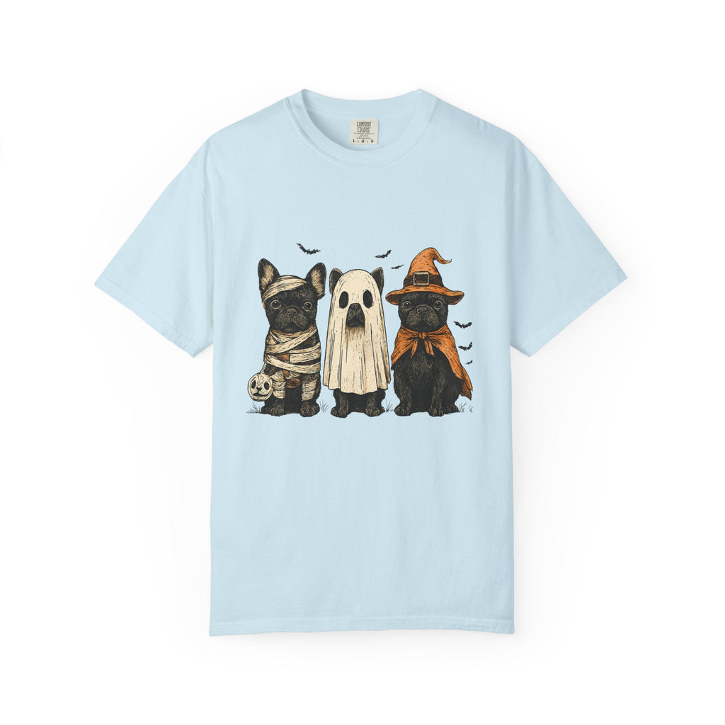 French Puppies Halloween T-shirt, Cute Frenchie Halloween by PopCultureByDesign36