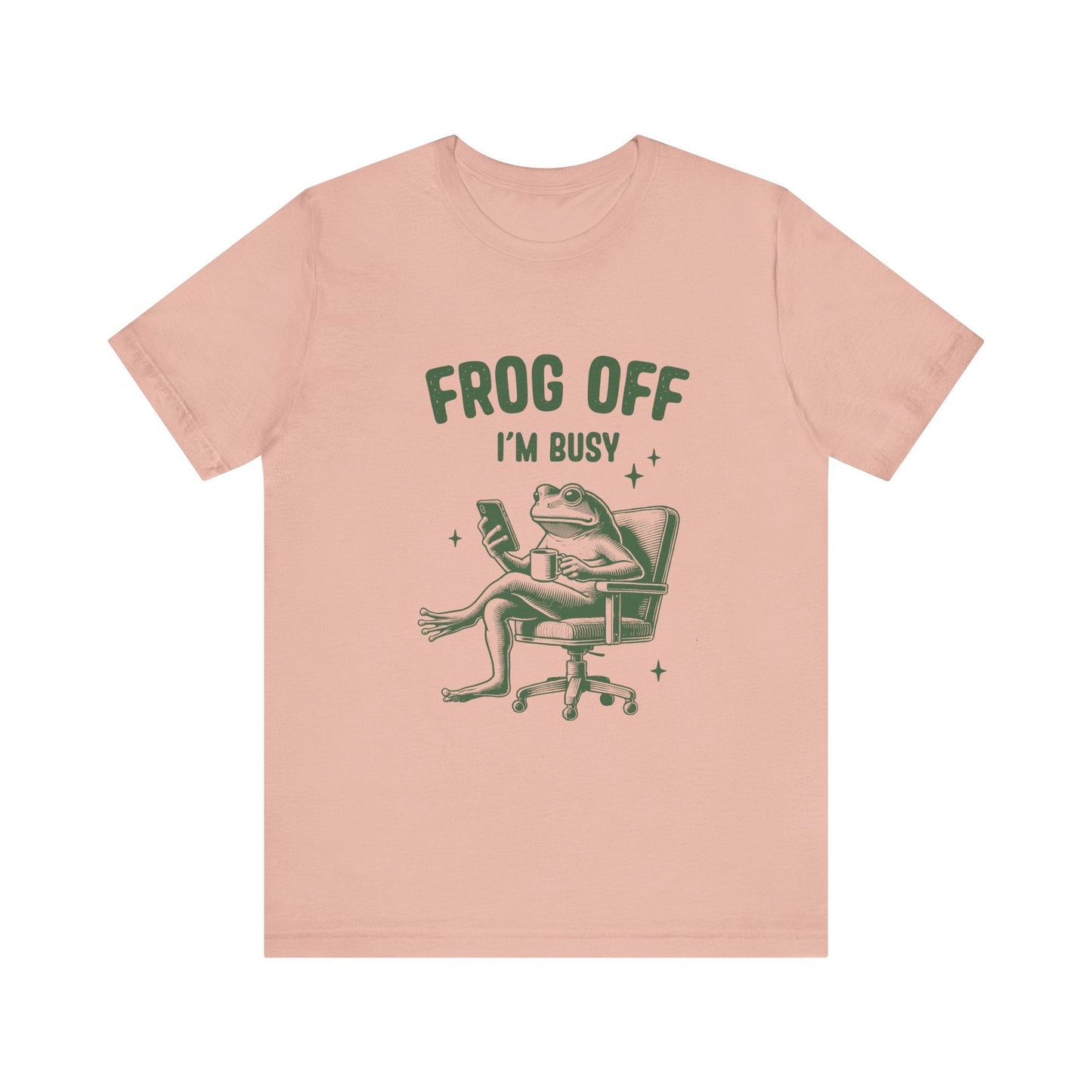 Frog Off Im Busy Shirt, Frog Pond TShirt, Meme Frog Shirt - Popbydesign