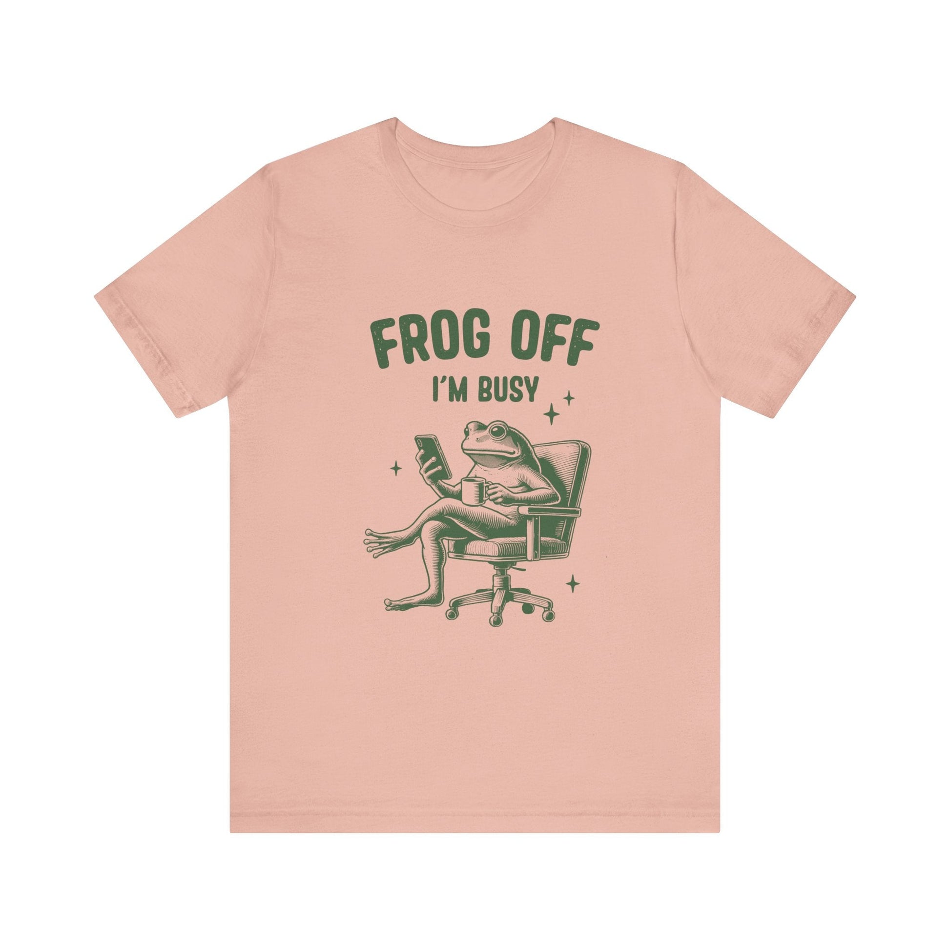 Frog Off Im Busy Shirt, Frog Pond TShirt, Meme Frog Shirt - Popbydesign
