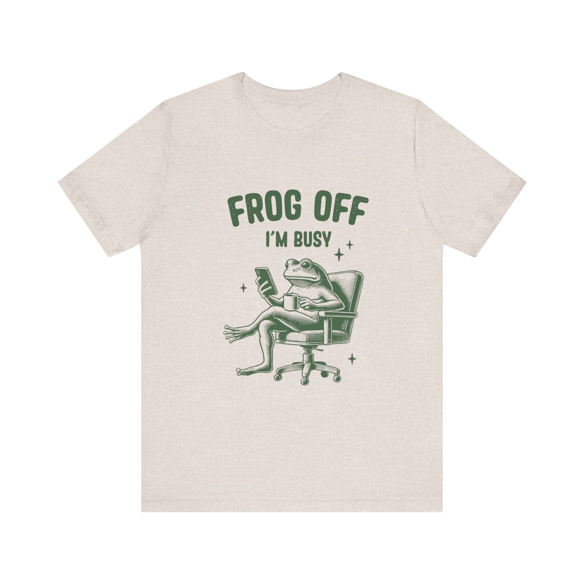 Frog Off Im Busy Shirt, Frog Pond TShirt, Meme Frog Shirt - Popbydesign