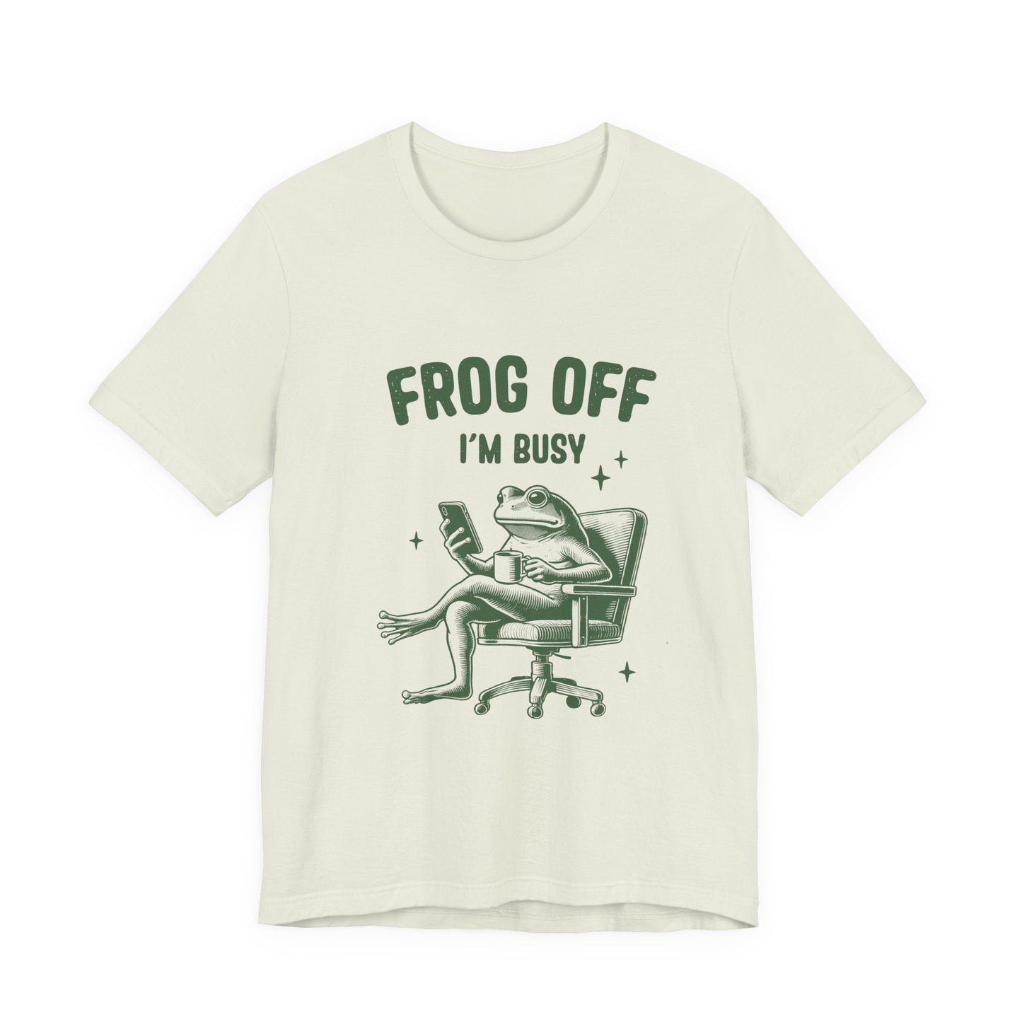 Frog Off Im Busy Shirt, Frog Pond TShirt, Meme Frog Shirt - Popbydesign