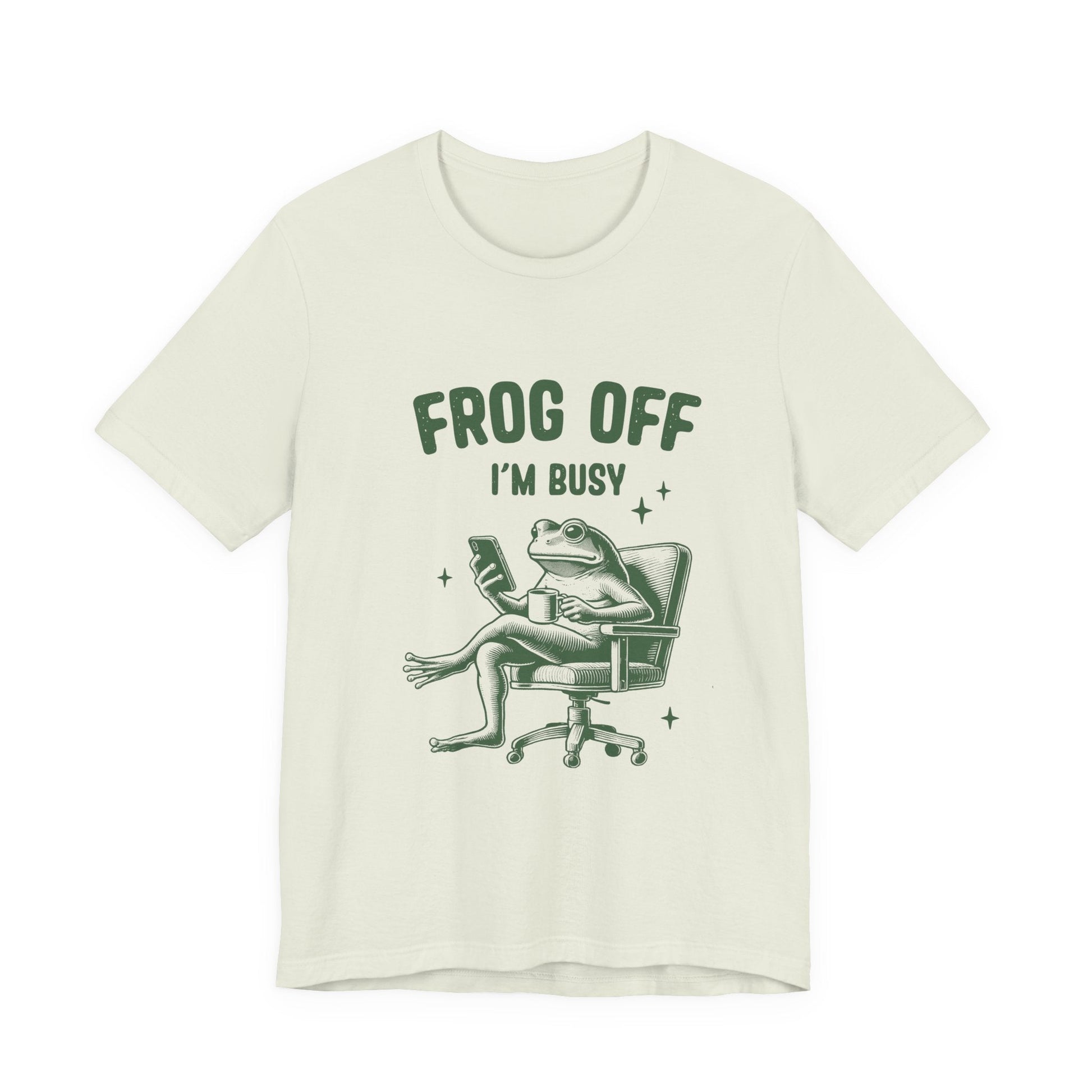 Frog Off Im Busy Shirt, Frog Pond TShirt, Meme Frog Shirt - Popbydesign