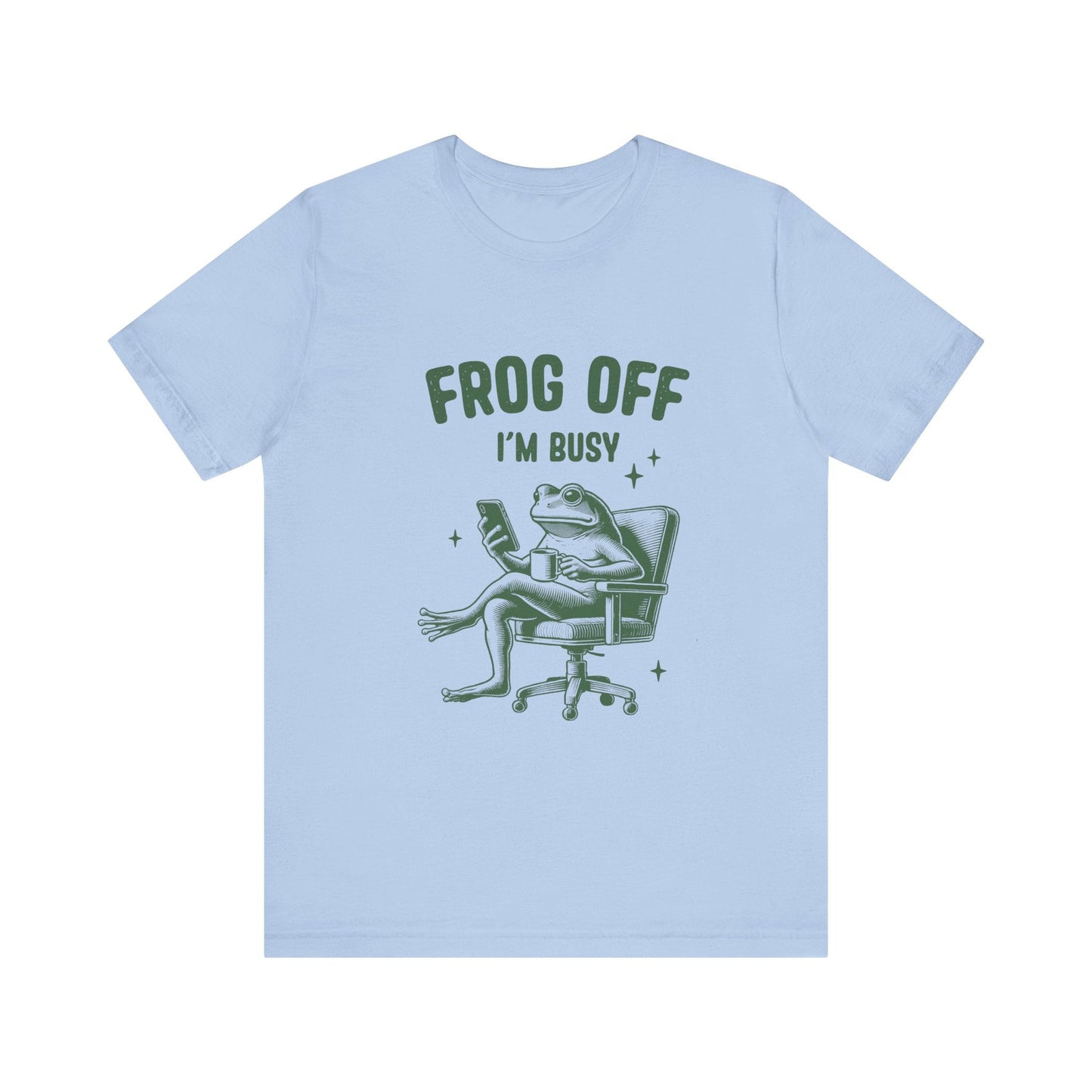 Frog Off Im Busy Shirt, Frog Pond TShirt, Meme Frog Shirt - Popbydesign