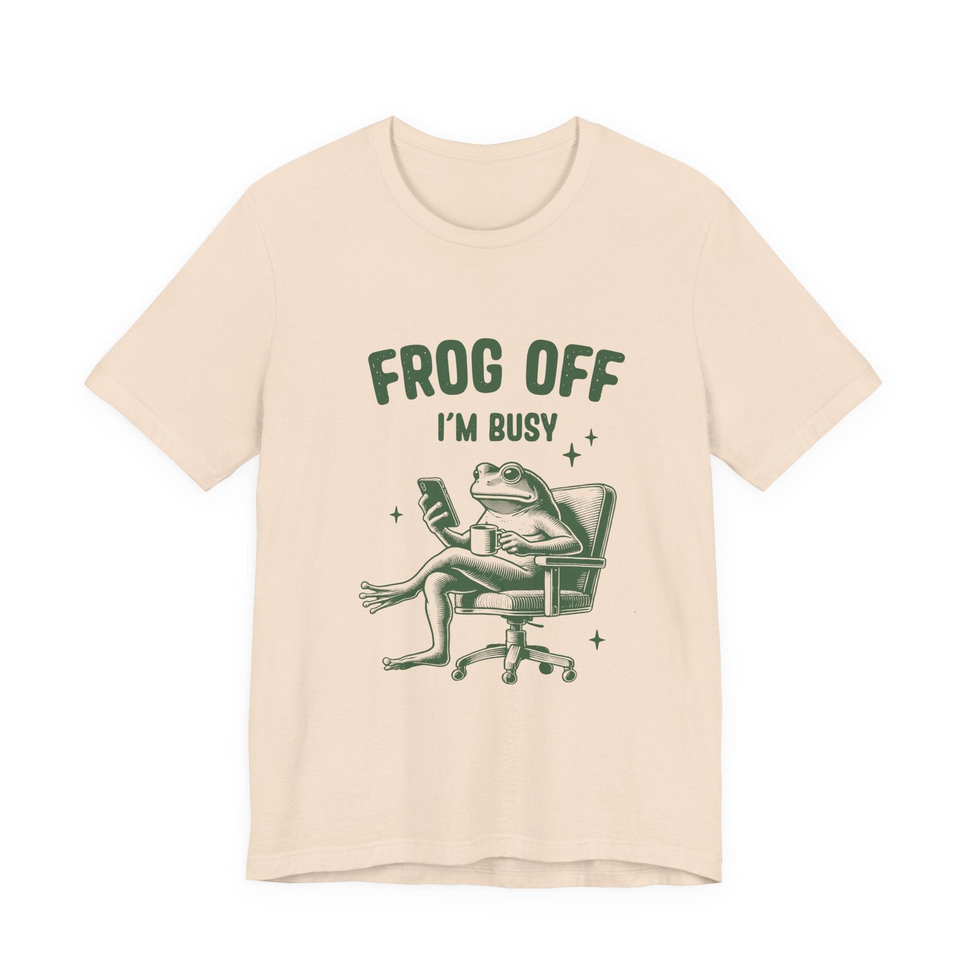 Frog Off Im Busy Shirt, Frog Pond TShirt, Meme Frog Shirt - Popbydesign