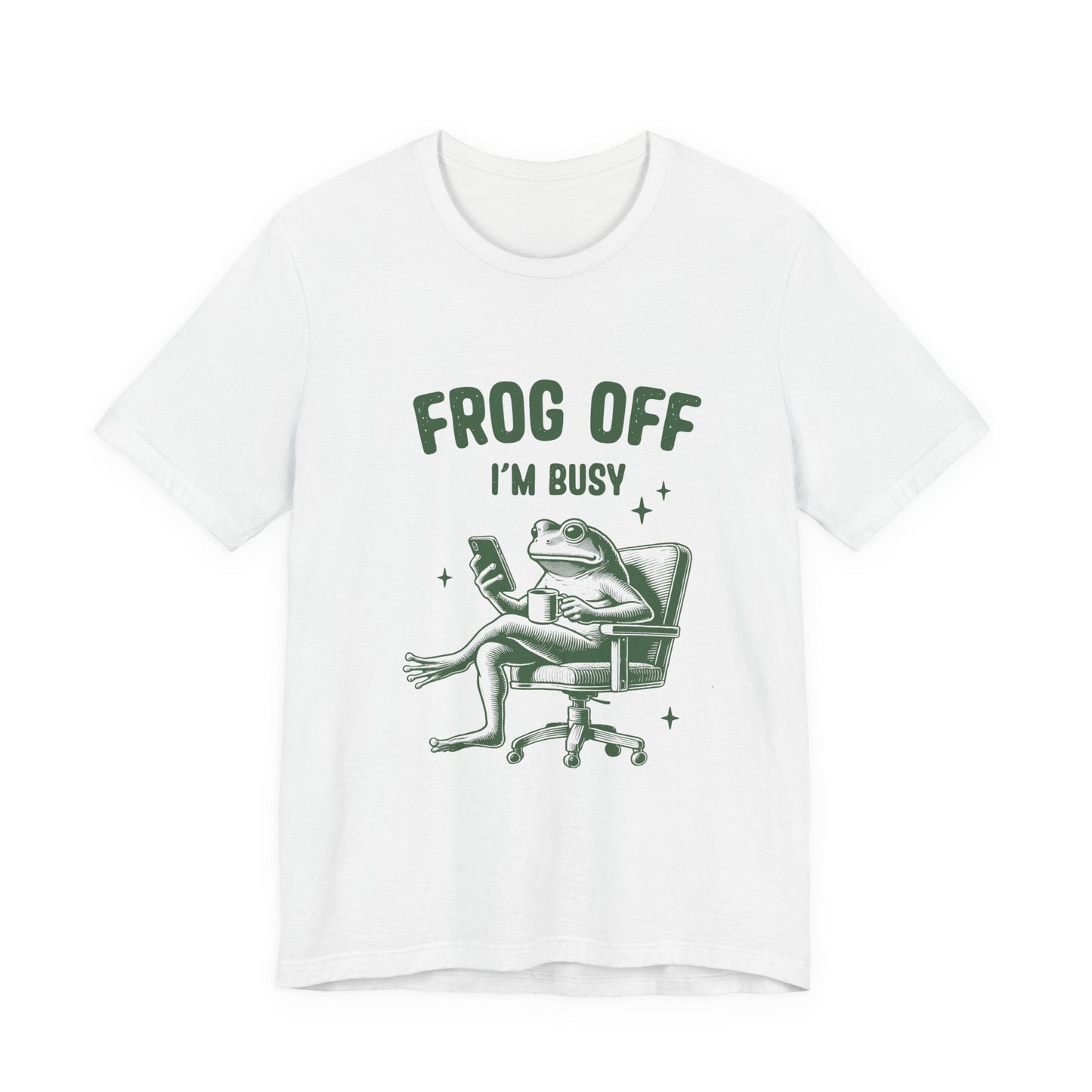 Frog Off Im Busy Shirt, Frog Pond TShirt, Meme Frog Shirt - Popbydesign