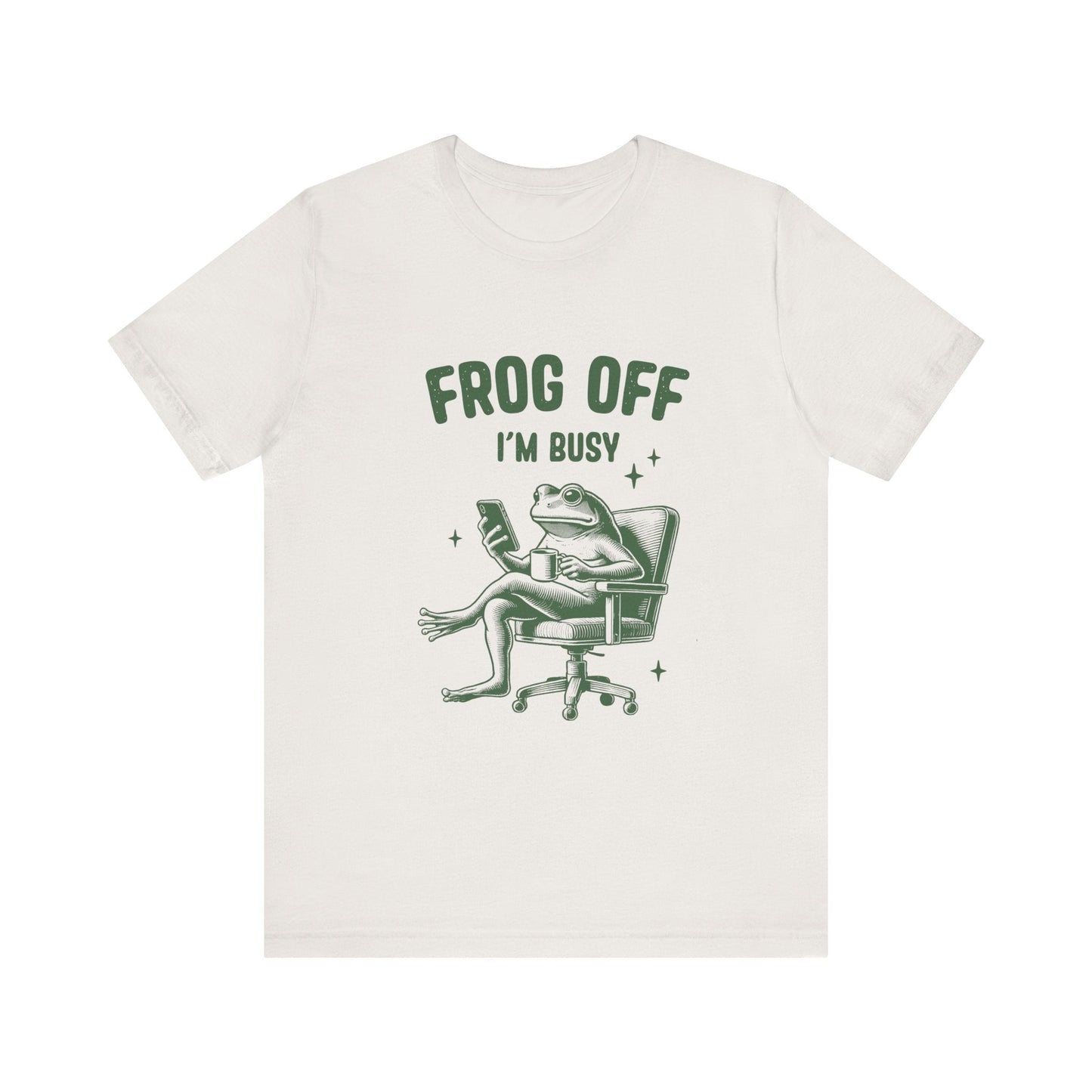 Frog Off Im Busy Shirt, Frog Pond TShirt, Meme Frog Shirt - Popbydesign