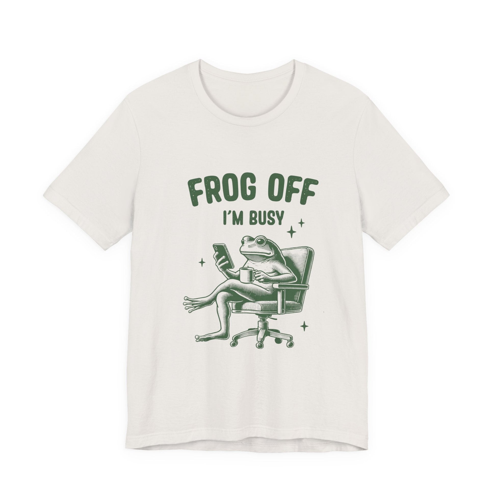 Frog Off Im Busy Shirt, Frog Pond TShirt, Meme Frog Shirt - Popbydesign