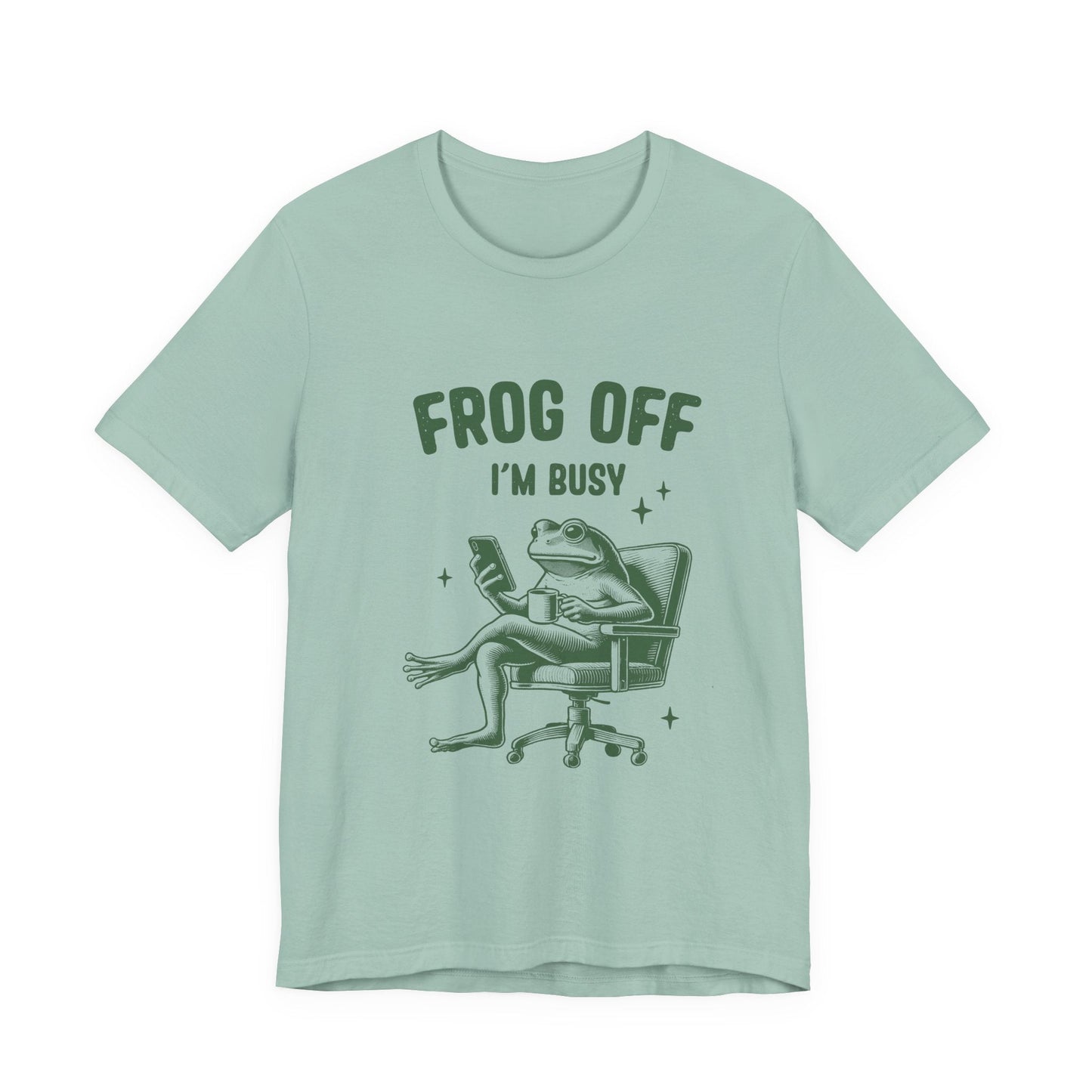 Frog Off Im Busy Shirt, Frog Pond TShirt, Meme Frog Shirt - Popbydesign