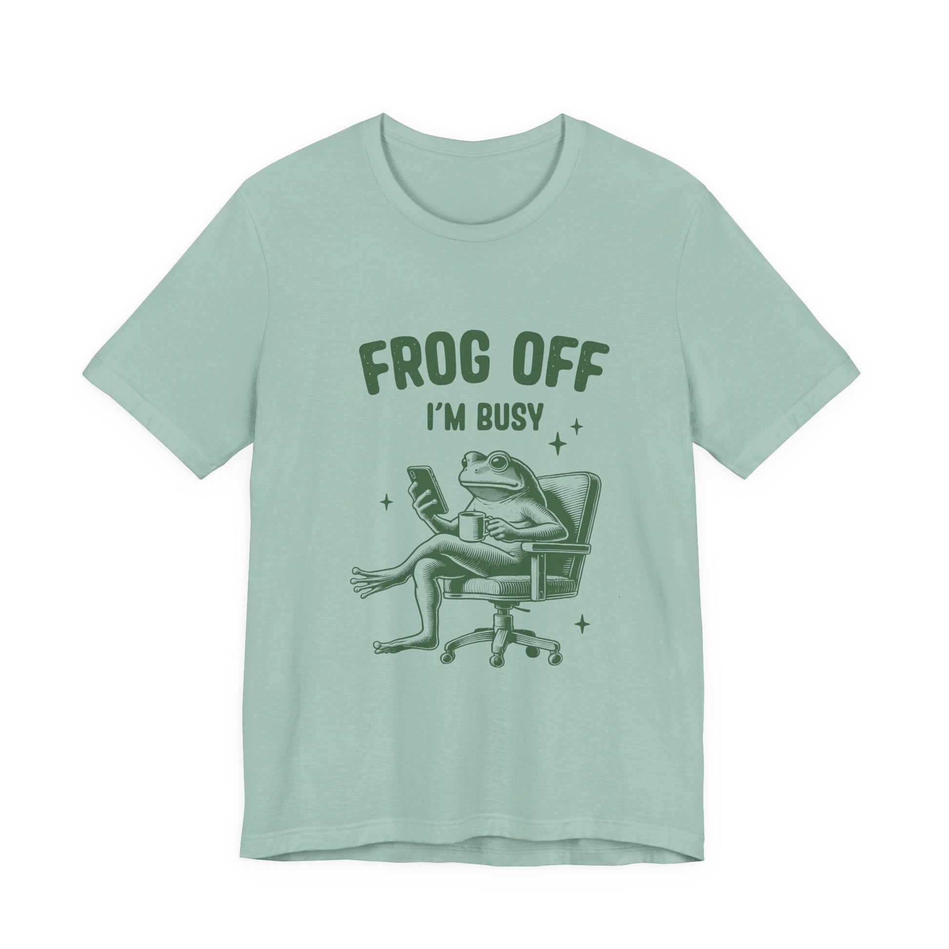 Frog Off Im Busy Shirt, Frog Pond TShirt, Meme Frog Shirt - Popbydesign