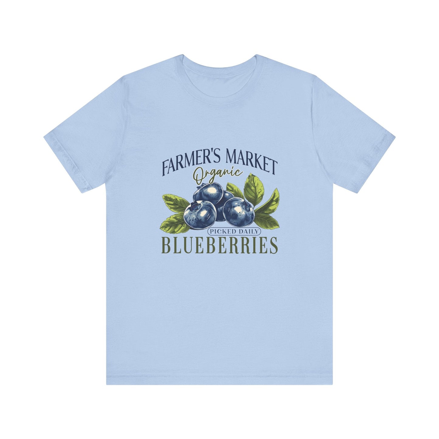 Fruit Farm Shirt, Blueberry Shirt, Cottagecore Berry Tshirt - Popbydesign
