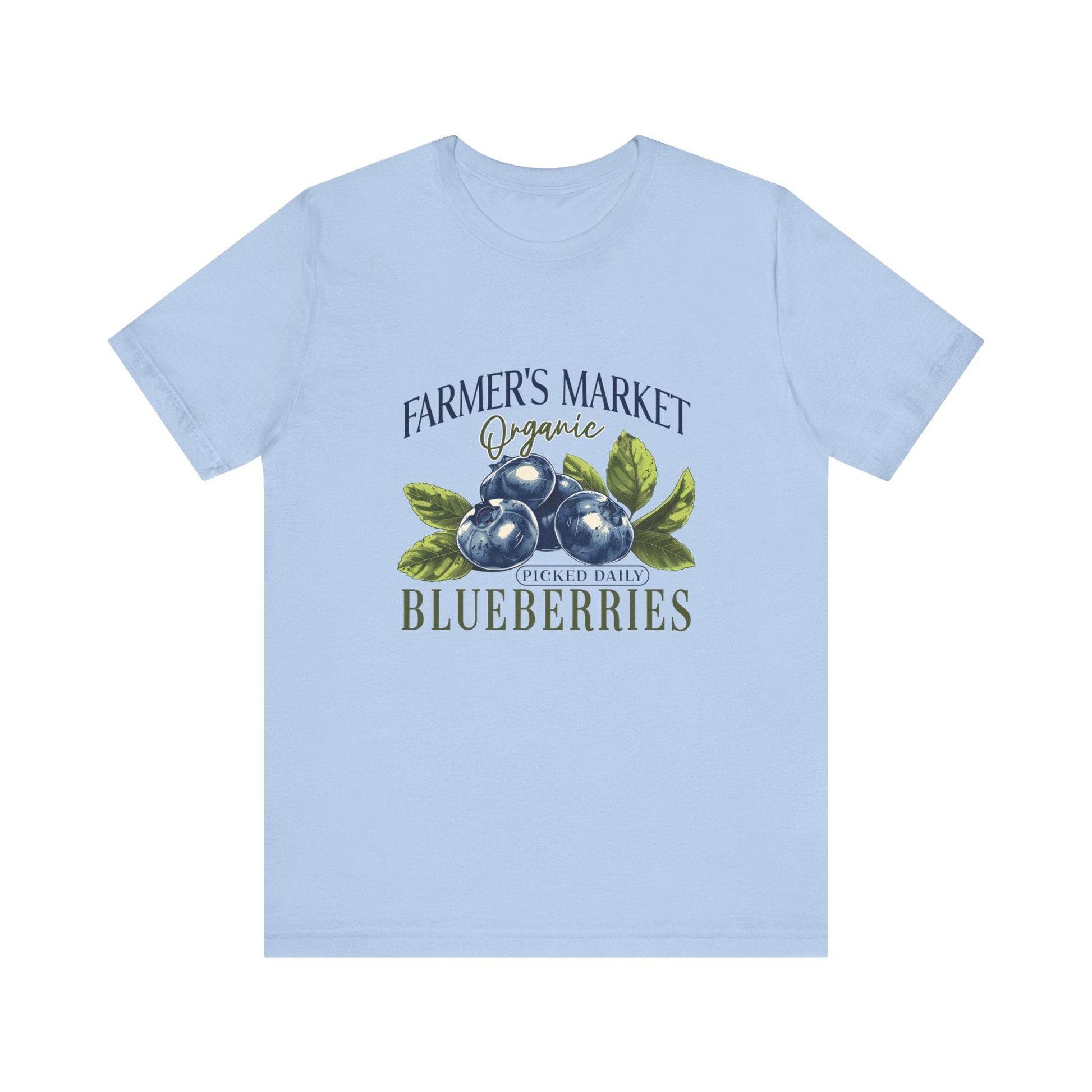 Fruit Farm Shirt, Blueberry Shirt, Cottagecore Berry Tshirt - Popbydesign