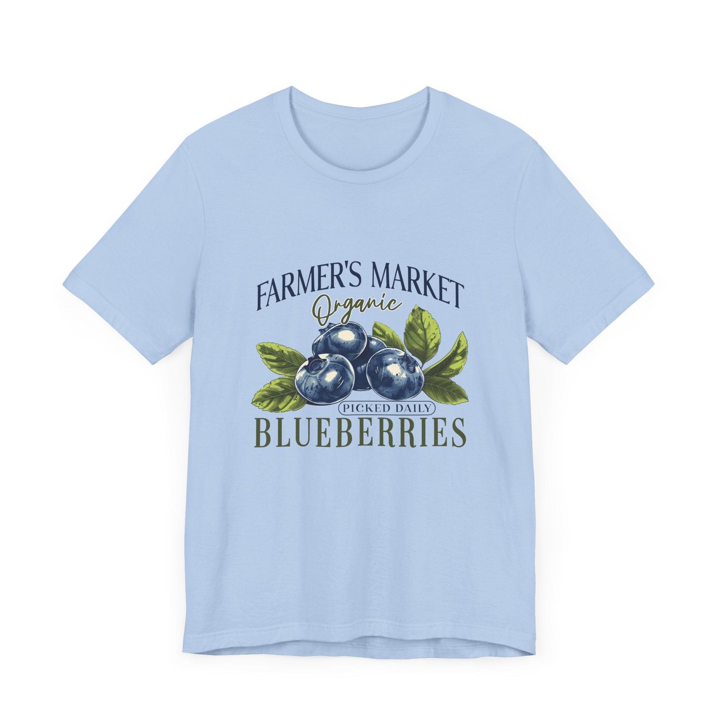 Fruit Farm Shirt, Blueberry Shirt, Cottagecore Berry Tshirt - Popbydesign