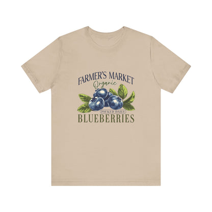 Fruit Farm Shirt, Blueberry Shirt, Cottagecore Berry Tshirt - Popbydesign