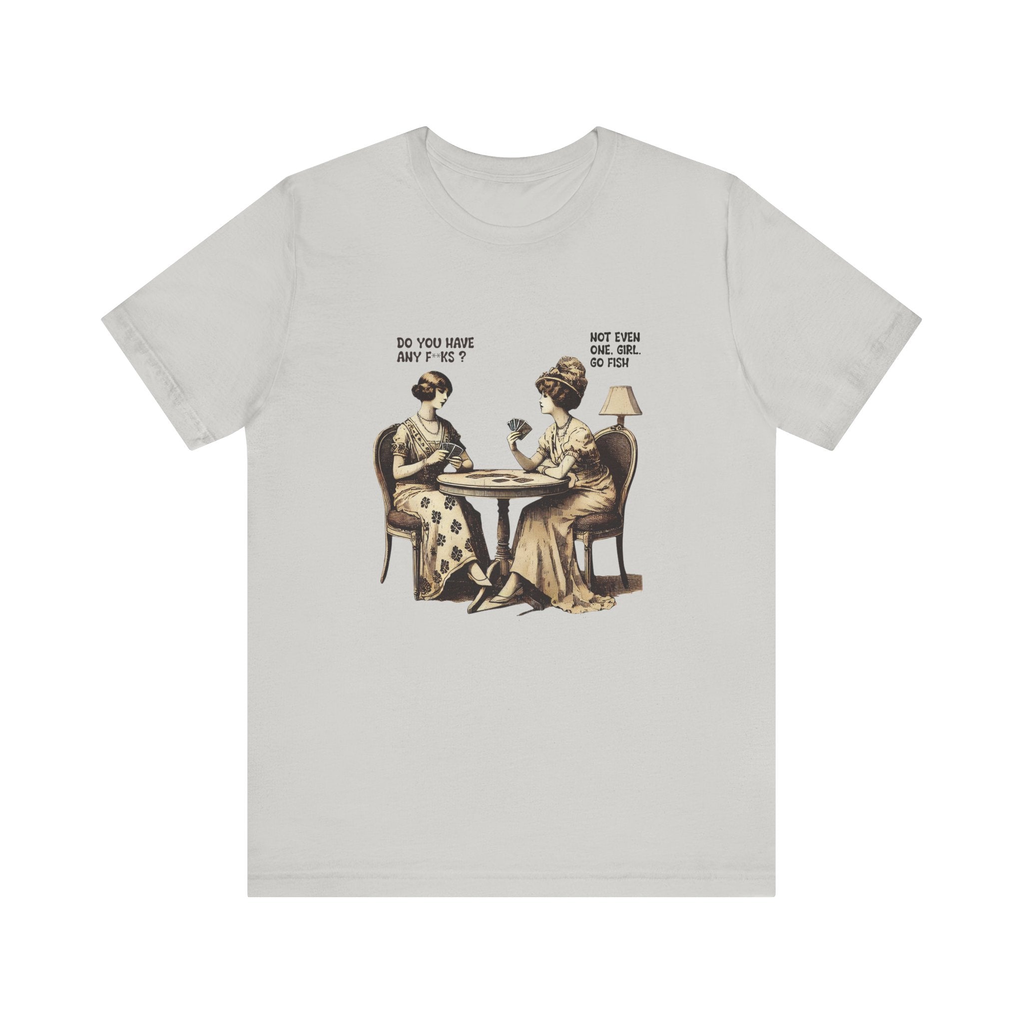 Funny Card Playing Tee, Card Playing Lovers Tee, Vintage Style Top by PopCultureByDesign36