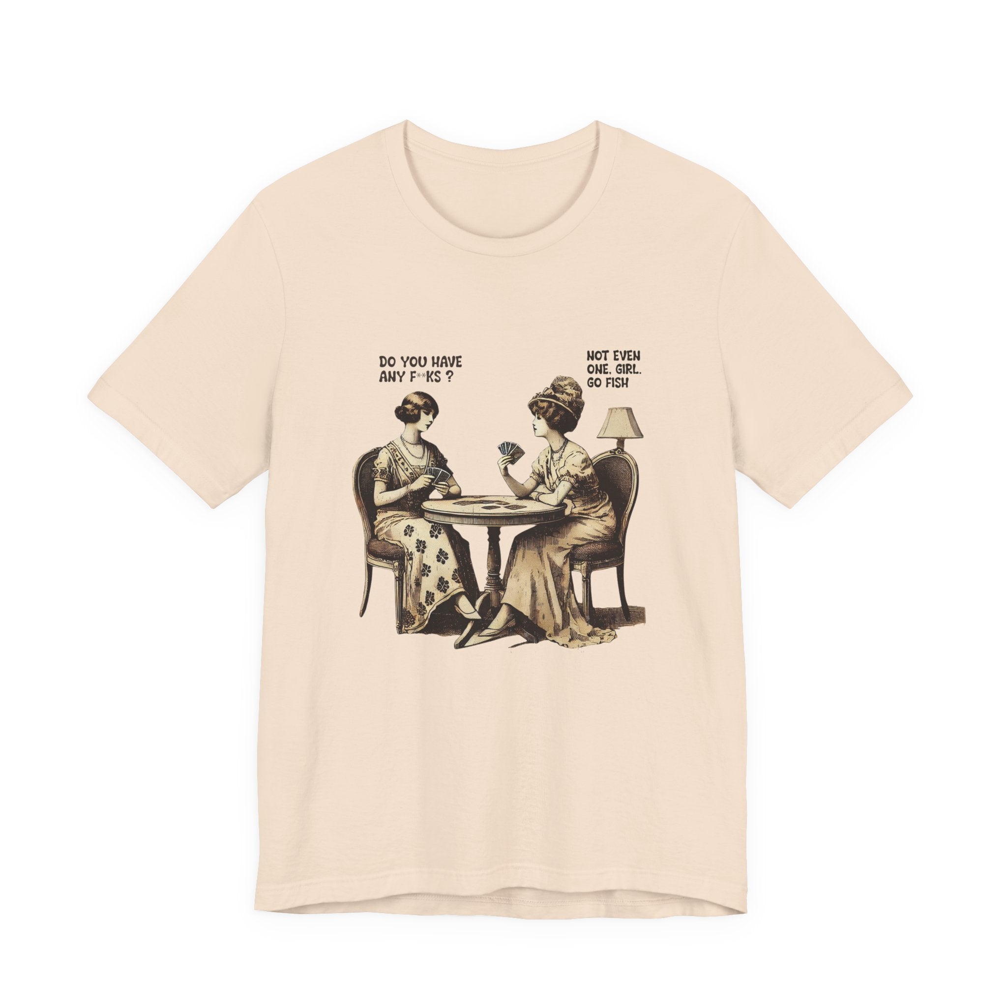Funny Card Playing Tee, Card Playing Lovers Tee, Vintage Style Top by PopCultureByDesign36